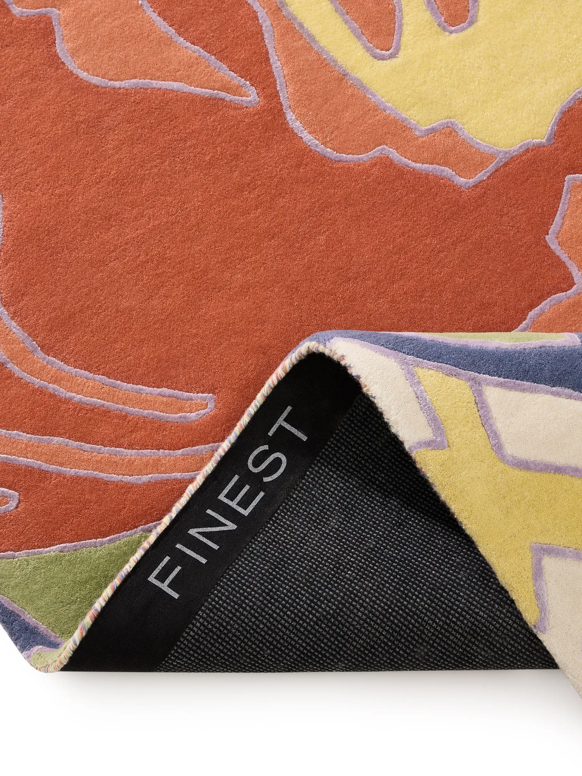 Teppich Narciso aus 80% Wolle, 20% Lyocell (TENCEL™) in  von benuta Finest