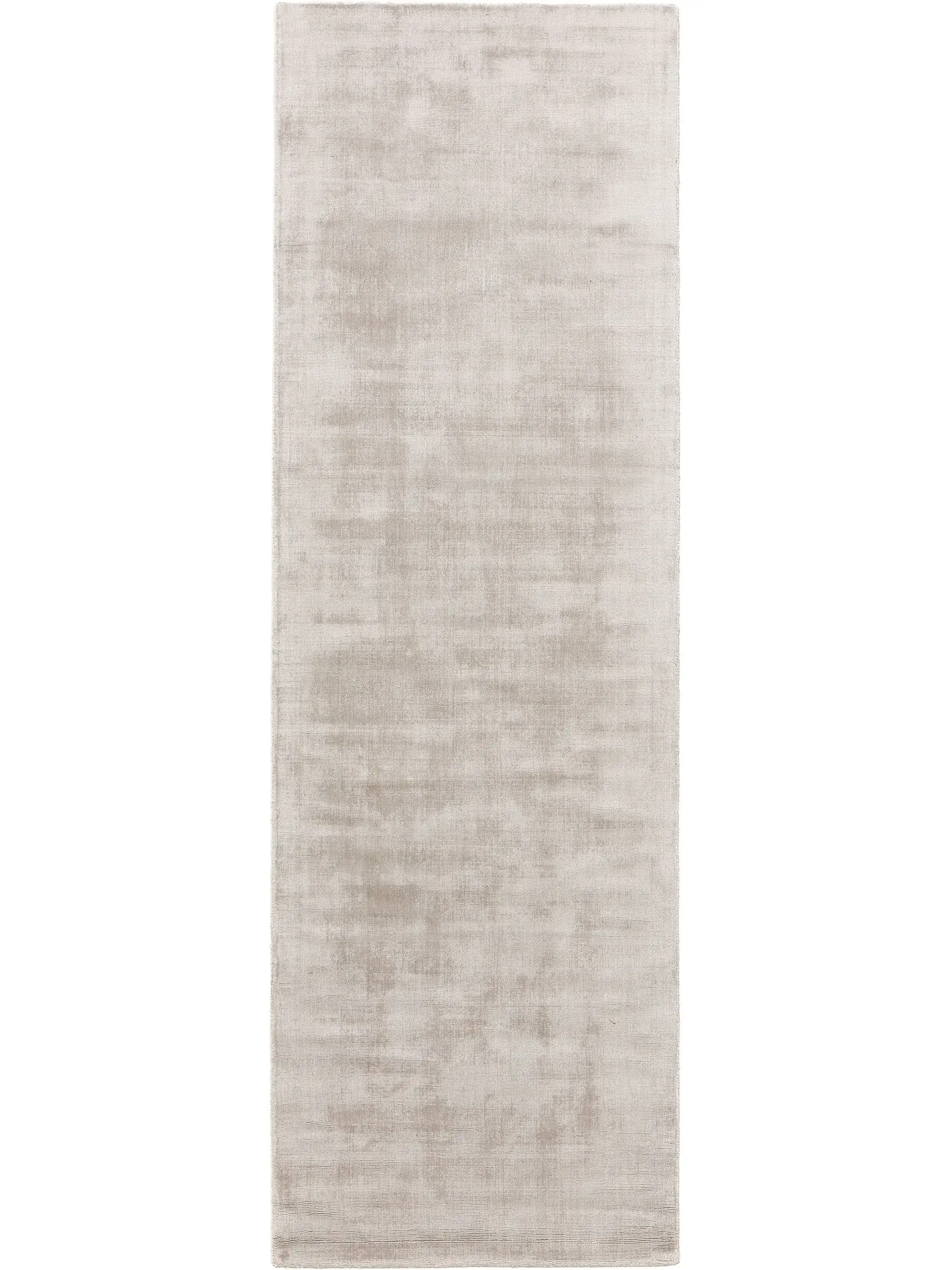 Tappeto di 100% Viscosa in Grigio con pelo alto 100% Viscosa da benuta pure
