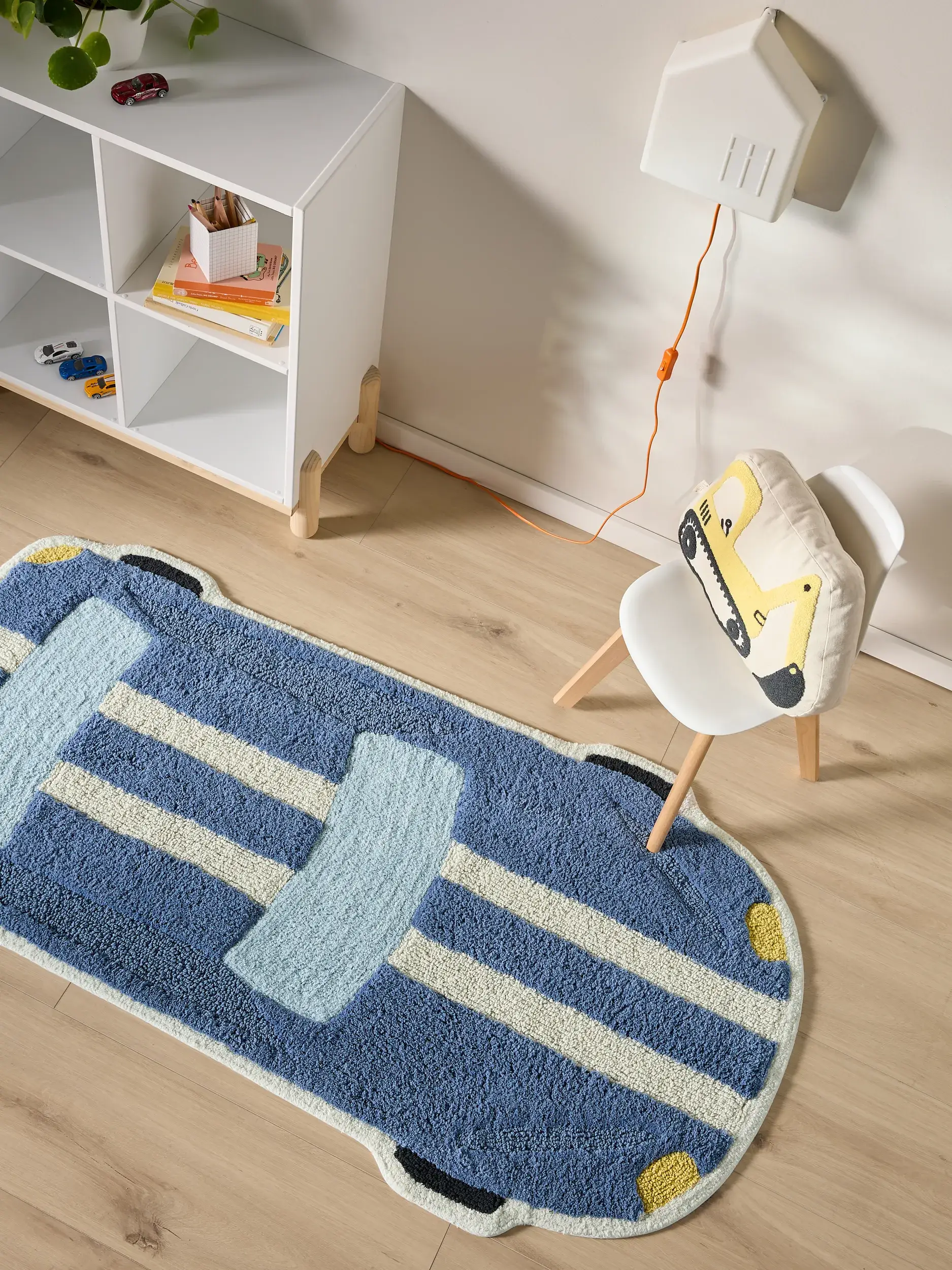 Rug Niki made of 100% Cotton (recycled) in  by Lytte