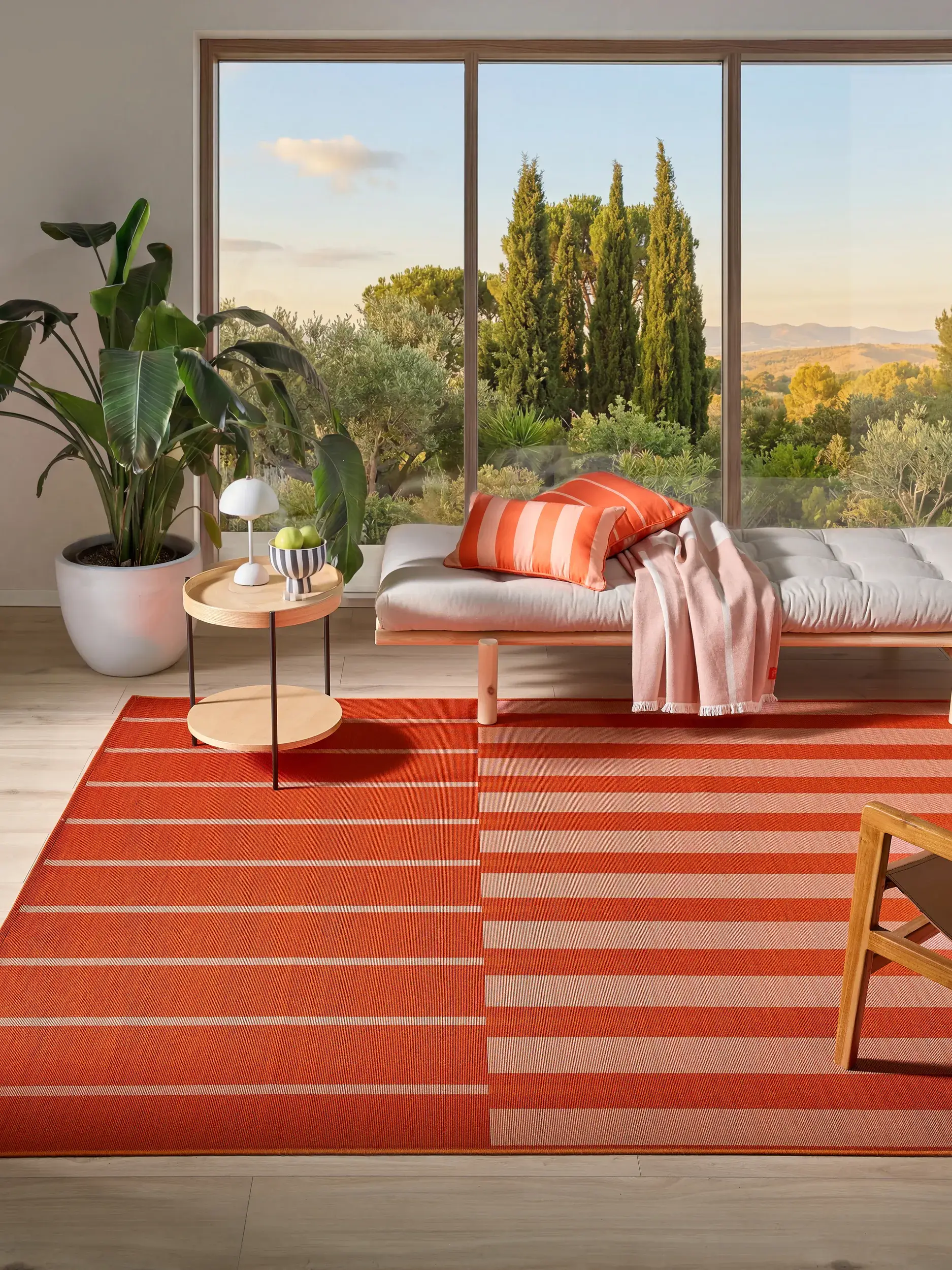 Tapis Reed en 76% Polypropylène, 23% Polyester, 1% Latex en  de benuta nest