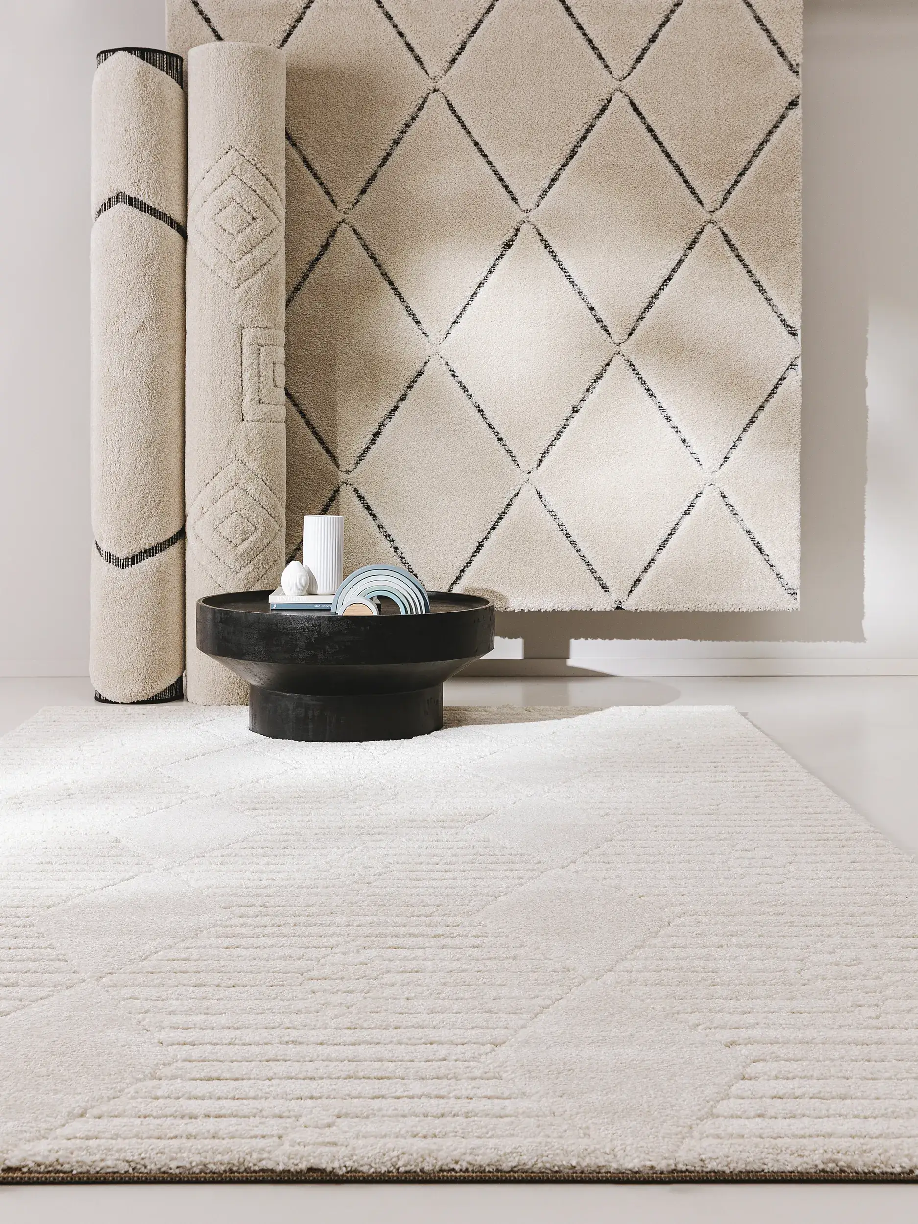 Teppich Aimee aus 100% Polypropylen in Beige von benuta Nest