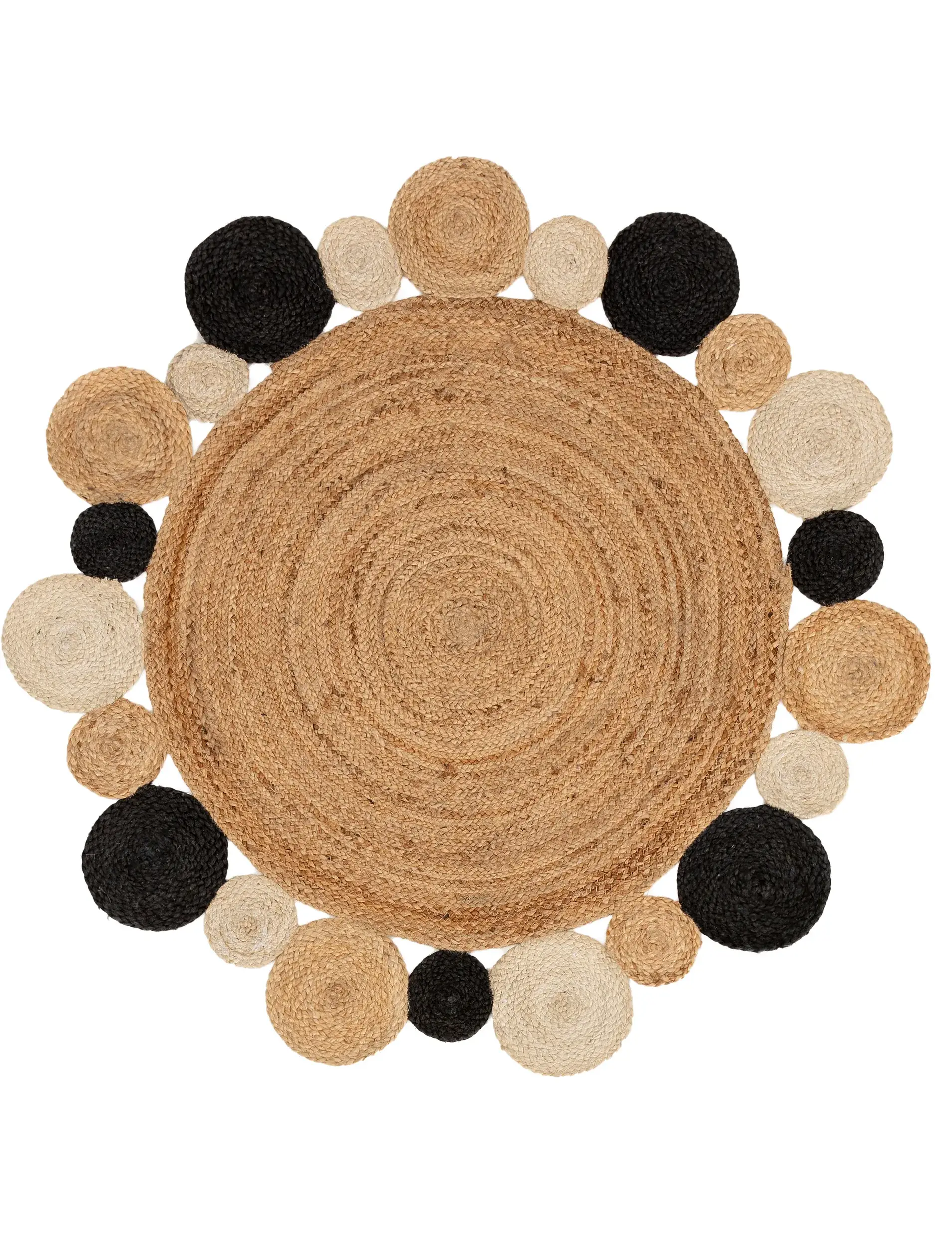 Teppich Jutta aus 100% Jute in Braun von benuta Pure