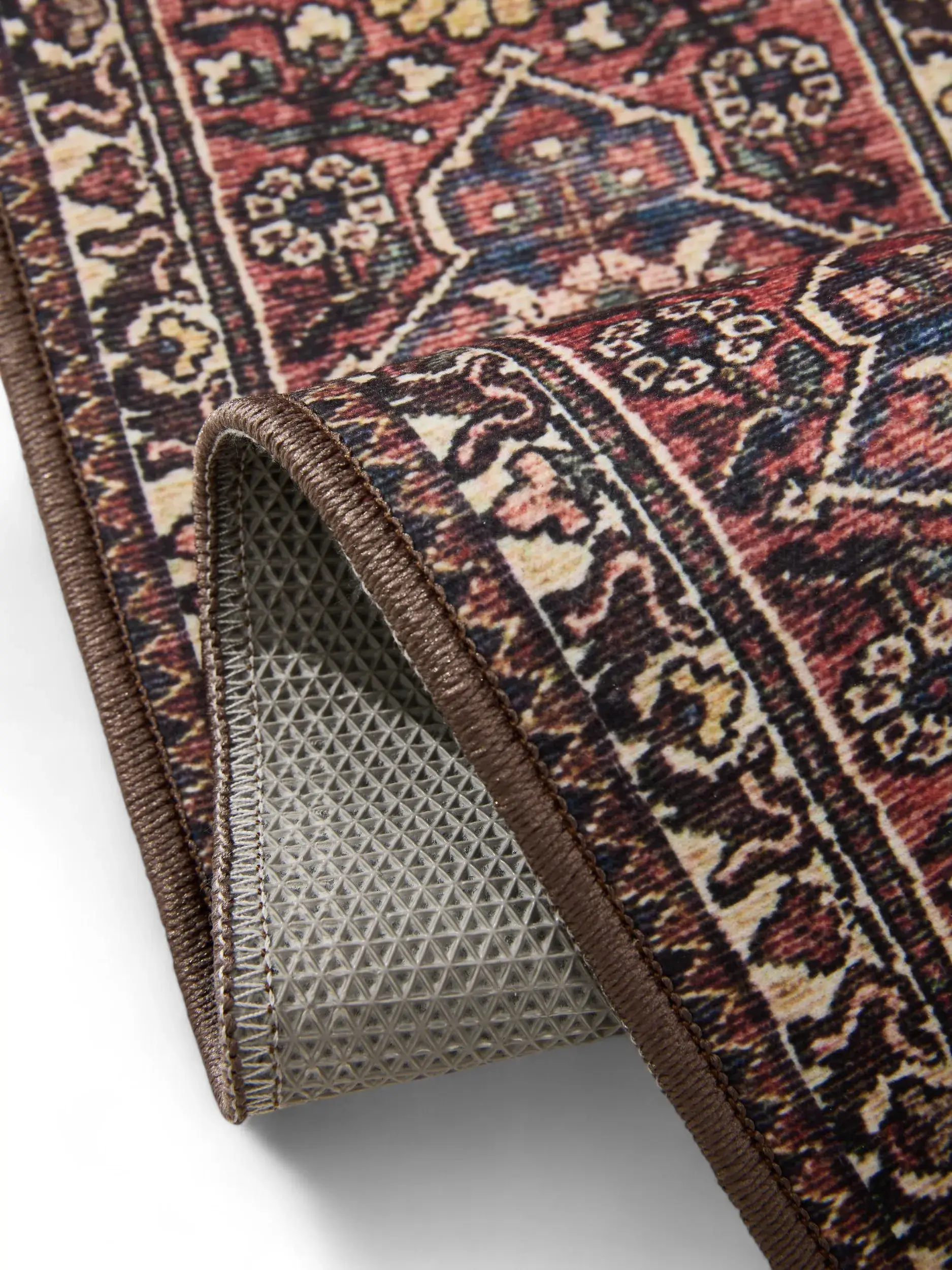 Teppe av 100% Polyester i Multicolor med 100% Polyester høy lugg fra benuta Basic