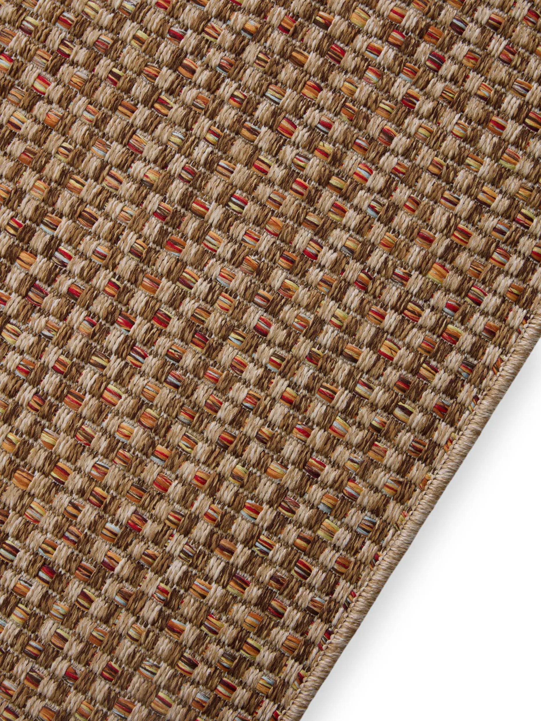 Teppich aus 100% Polypropylen in Multicolor mit 100% Polypropylen hohem Flor von benuta Nest
