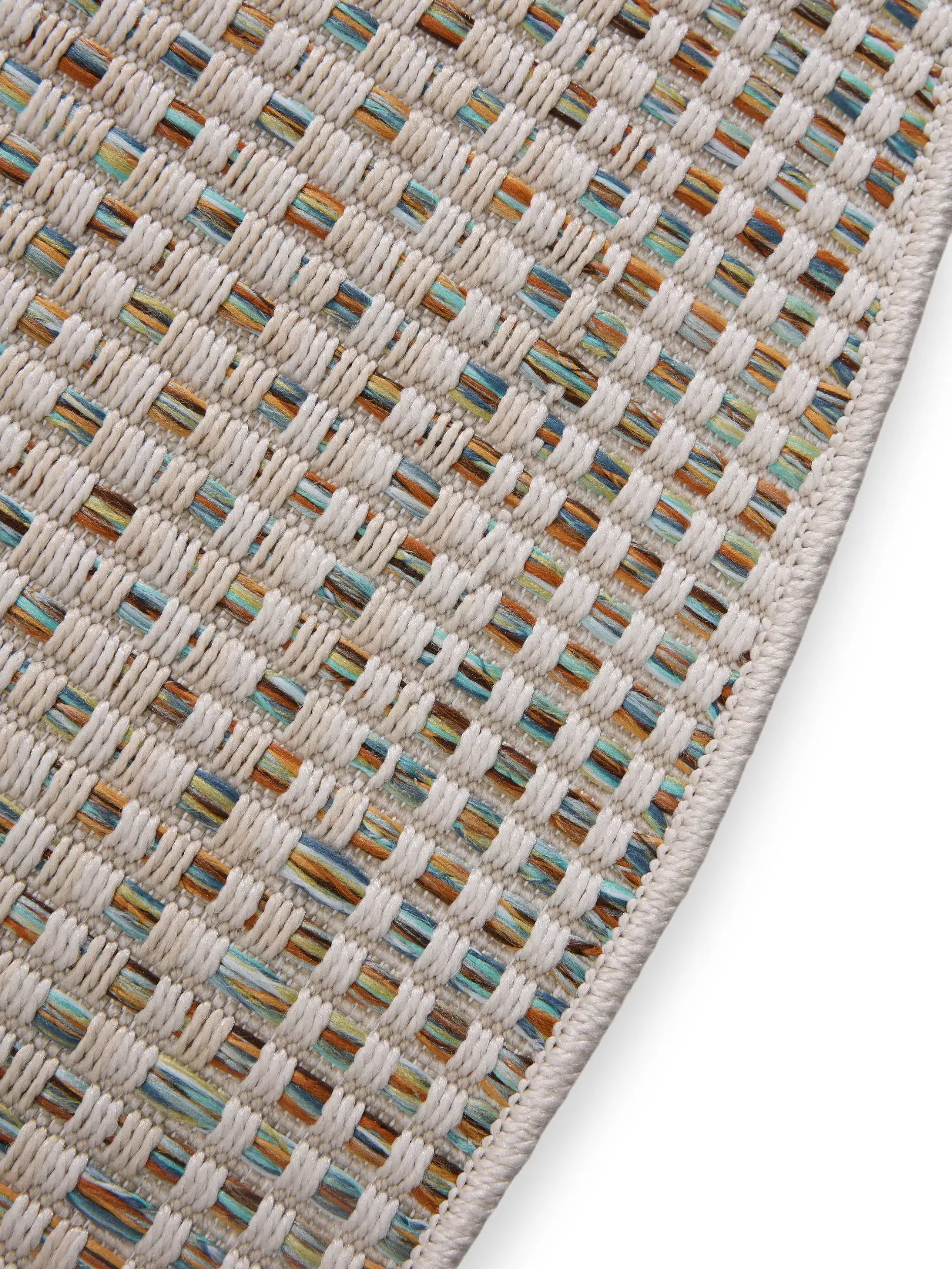 Rug made of 100% Polypropylen in Beige with a 100% Polypropylen high pile by benuta Nest