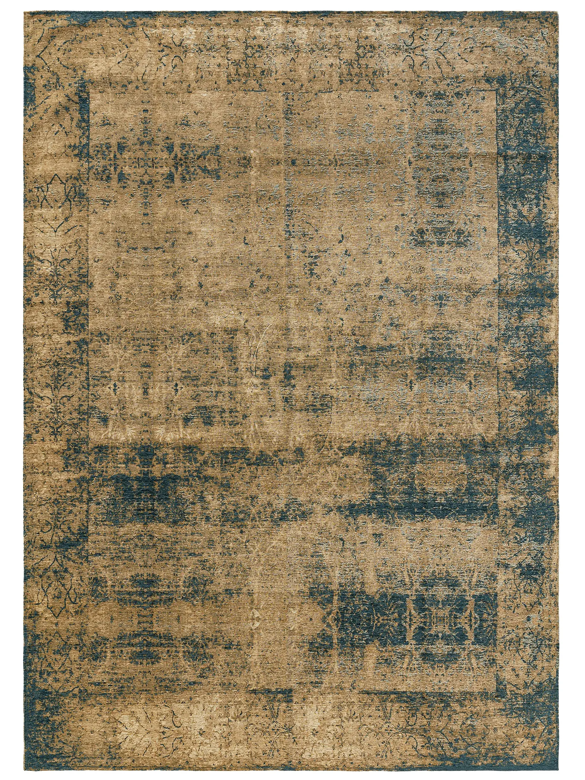 Tappeto di 55% Poli-acrilico, 27% Poliestere, 17% Cotone, 1% Lattice in Beige con pelo alto 55% Poli-acrilico, 27% Poliestere, 17% Cotone, 1% Lattice da benuta nest