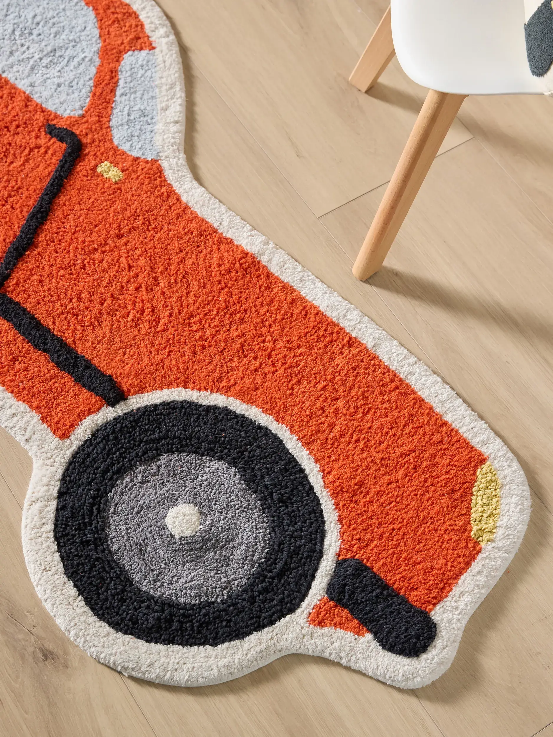 Rug Niki made of 100% Cotton (recycled) in  by Lytte