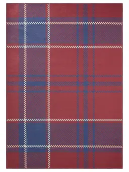 Alfombra lavable Angus Rojo
