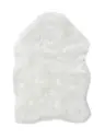 Tappeto a pelo lungo lavabile Nanuk Bianco