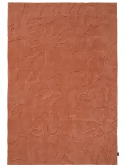 Tapis en laine Fiore Terracotta
