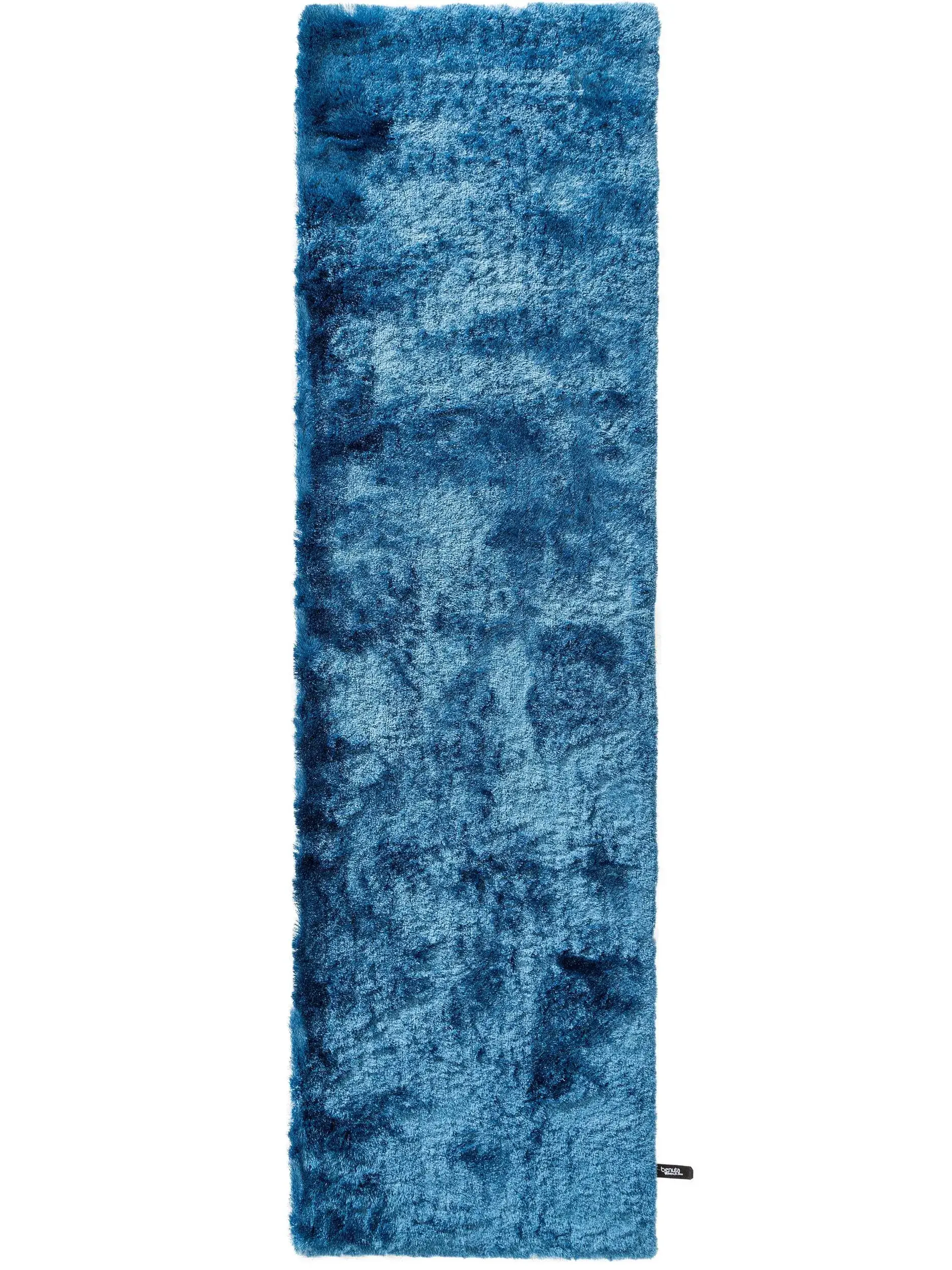 Matto 100% Polyestera värissä Blau 100% Polyester korkealla nukalla merkiltä benuta Nest