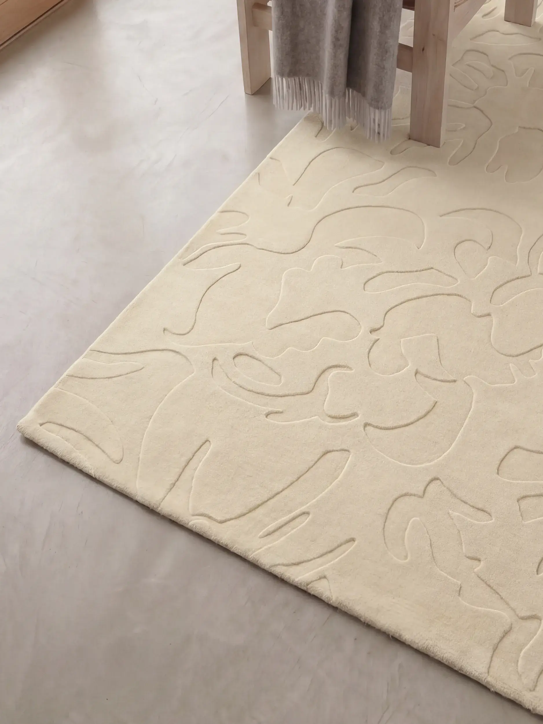 Tapis Fiore en 100% Laine (50% de Nouvelle-Zélande) en  de benuta Finest