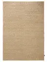 Handgeknüpfter Wollteppich Lisa Beige