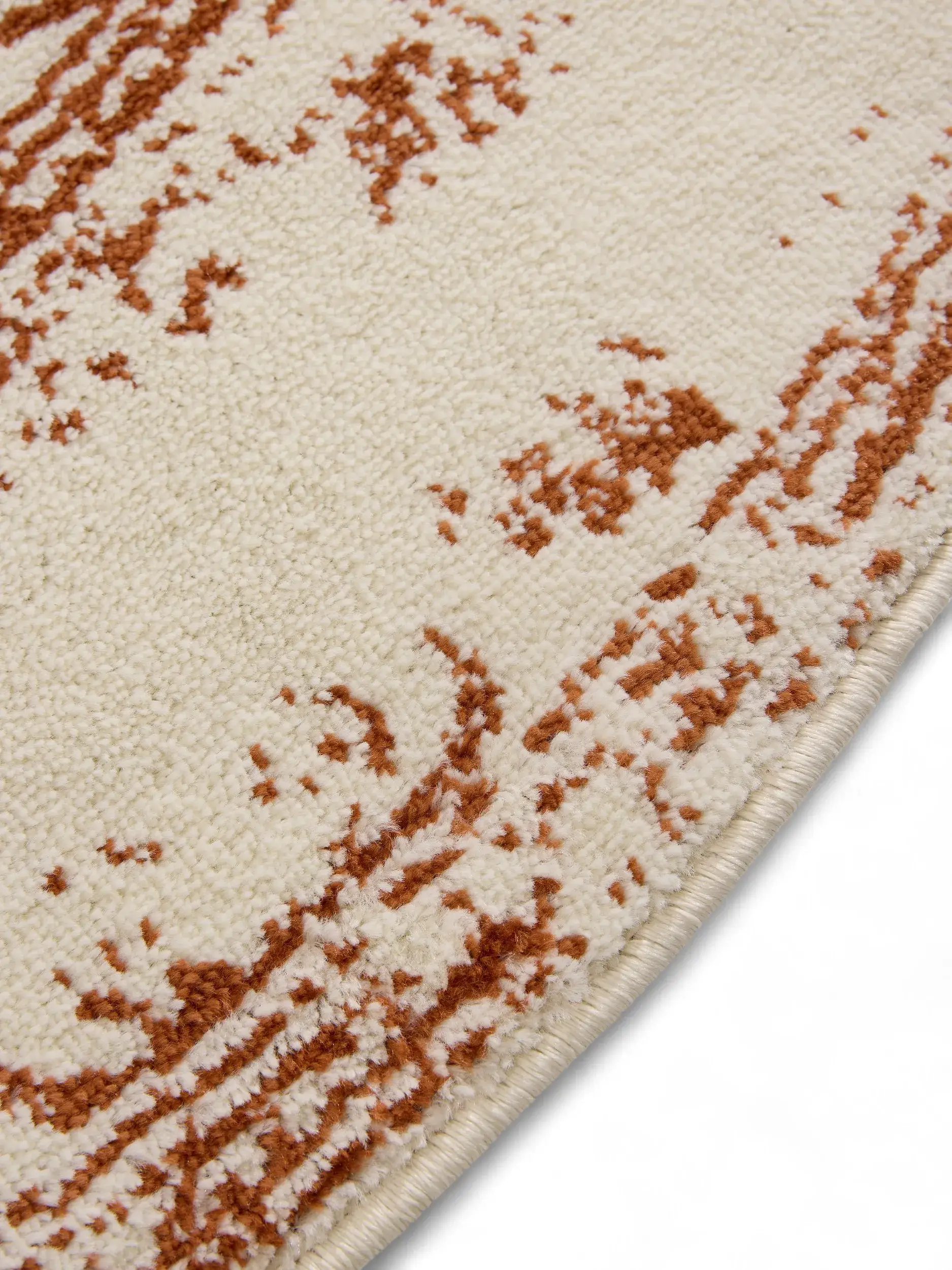 Rug made of 100% Polypropylen in Beige with a 100% Polypropylen high pile by benuta Basic