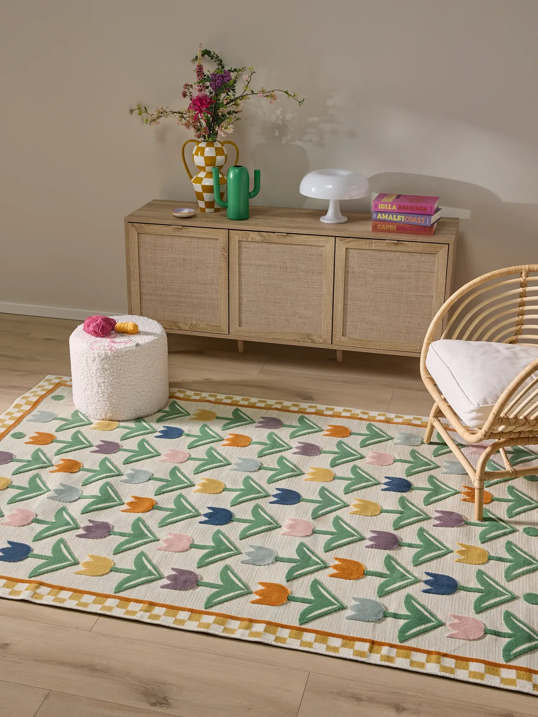 Rug Lilou made of 100% Polypropylen in  by benuta Pop