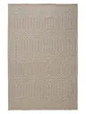 Alfombra de exterior & interior Naoto Beige