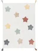 Omyvatelný dětský koberec Stars Vícebarevné