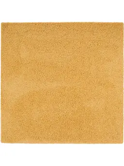 Alfombra pelo largo Swirls Amarillo