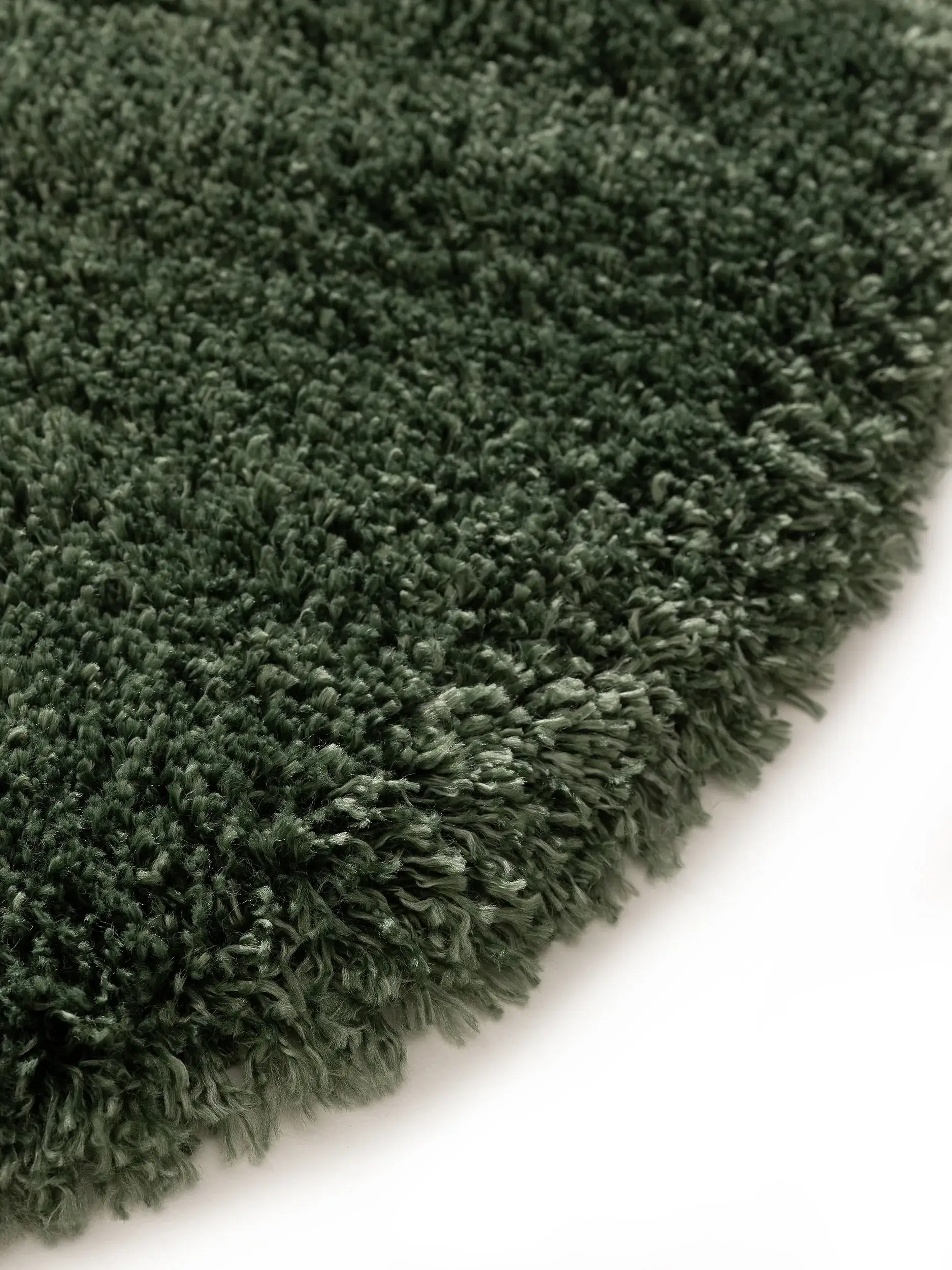 Teppich aus 100% Polypropylen in Grün mit 100% Polypropylen hohem Flor von benuta Pop