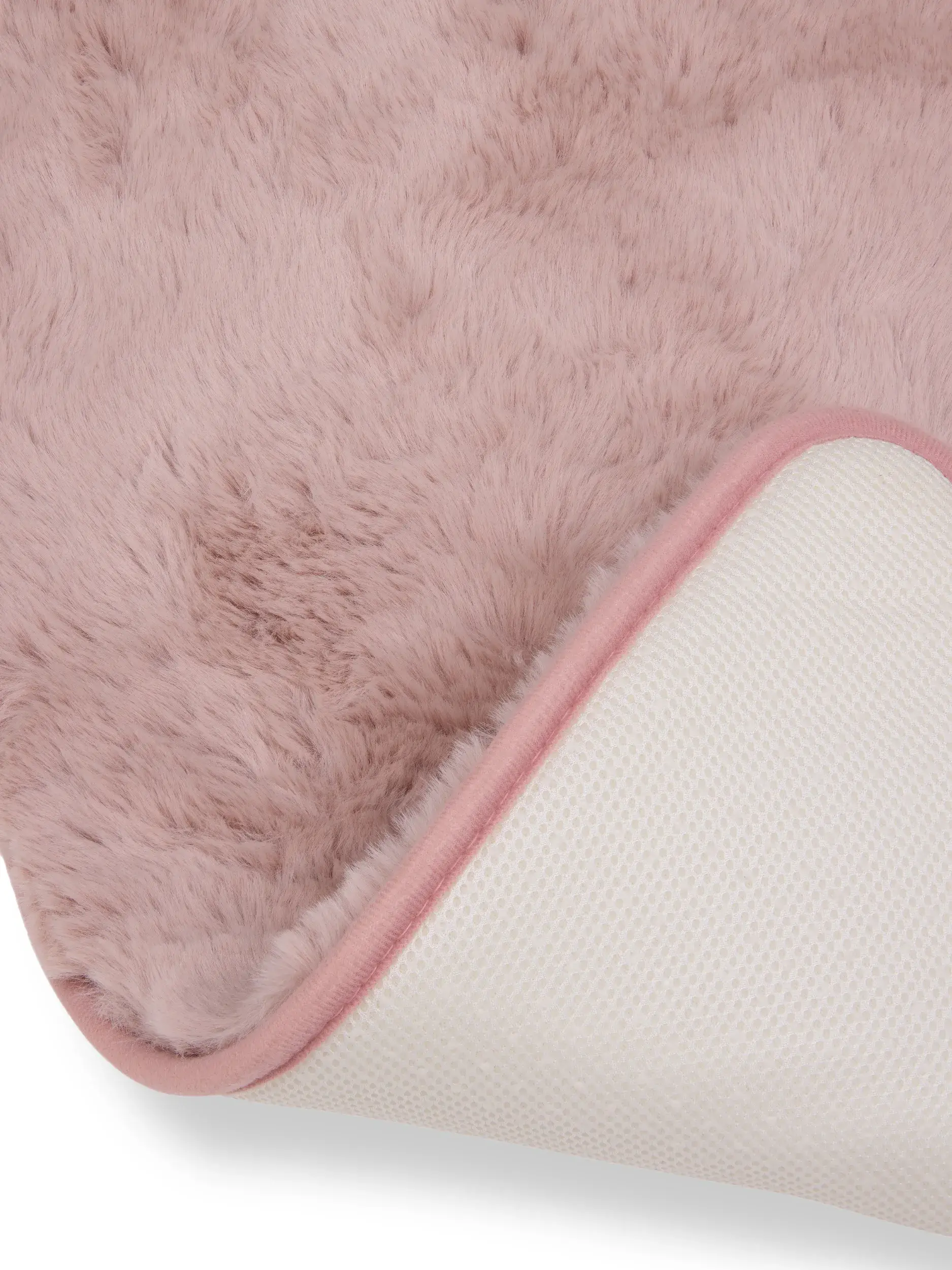 Teppich Dave aus 100% Polyester in Rosa von Lytte