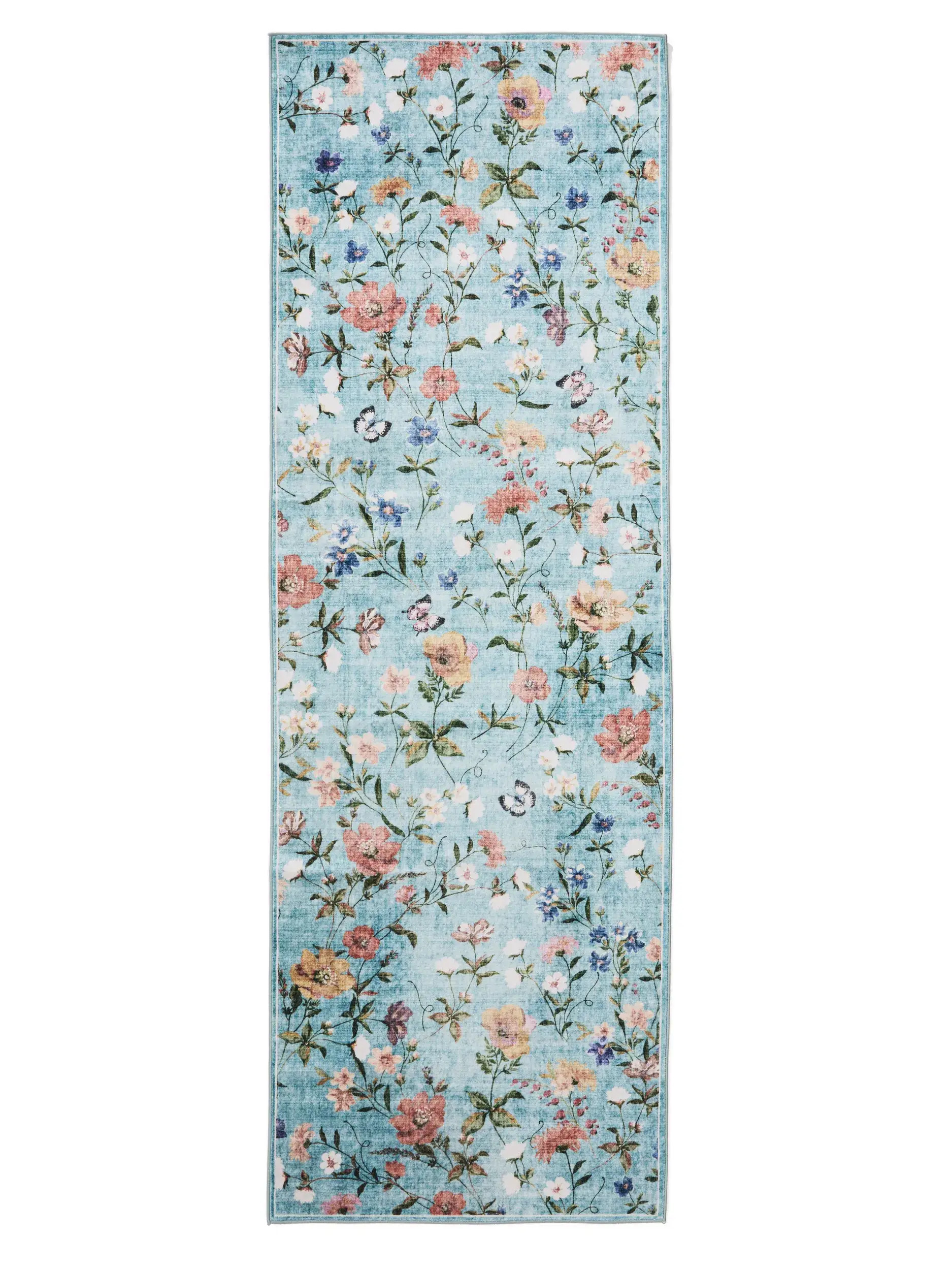 Matto 100% Polyestera värissä Multicolor 100% Polyester korkealla nukalla merkiltä benuta Nest