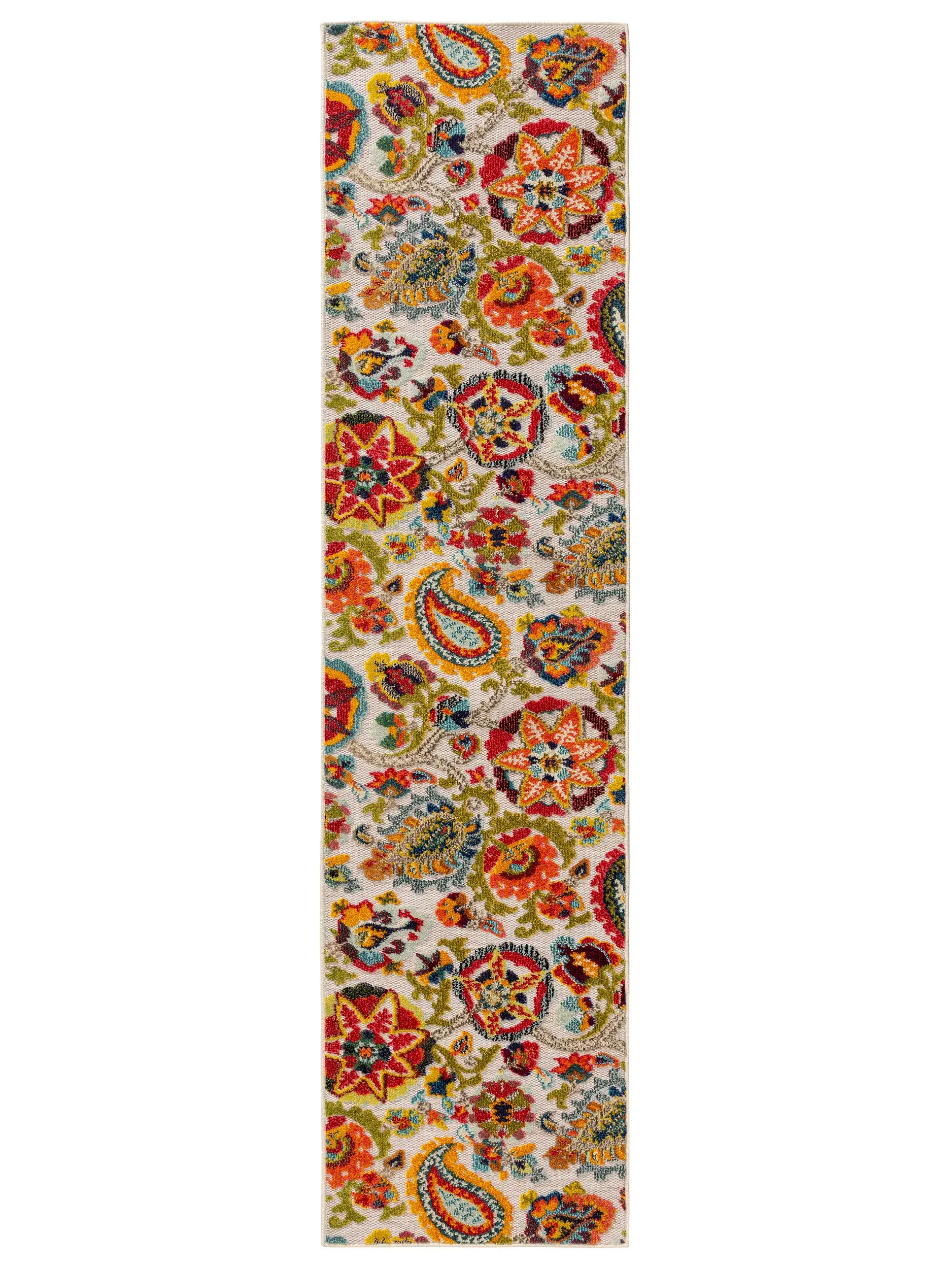 Teppich aus 100% Polypropylen in Multicolor mit 100% Polypropylen hohem Flor von benuta Nest