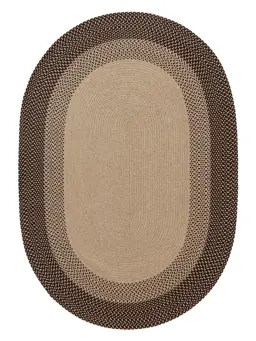 Tapis d'extérieur & intérieur Nandi Marron