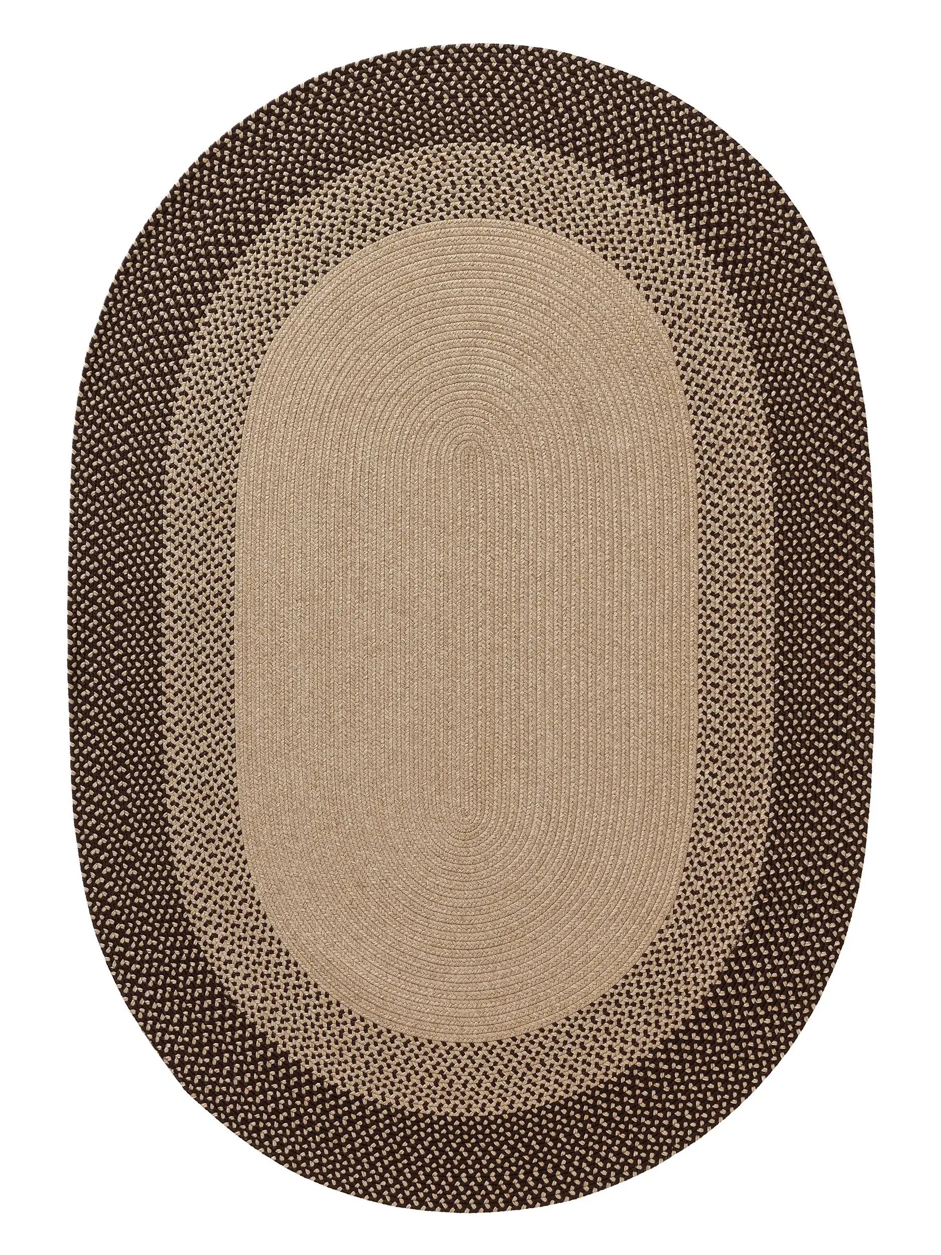 Matto 80% Polypropylen, 20% Polyestera värissä Braun 80% Polypropylen, 20% Polyester korkealla nukalla merkiltä benuta Nest