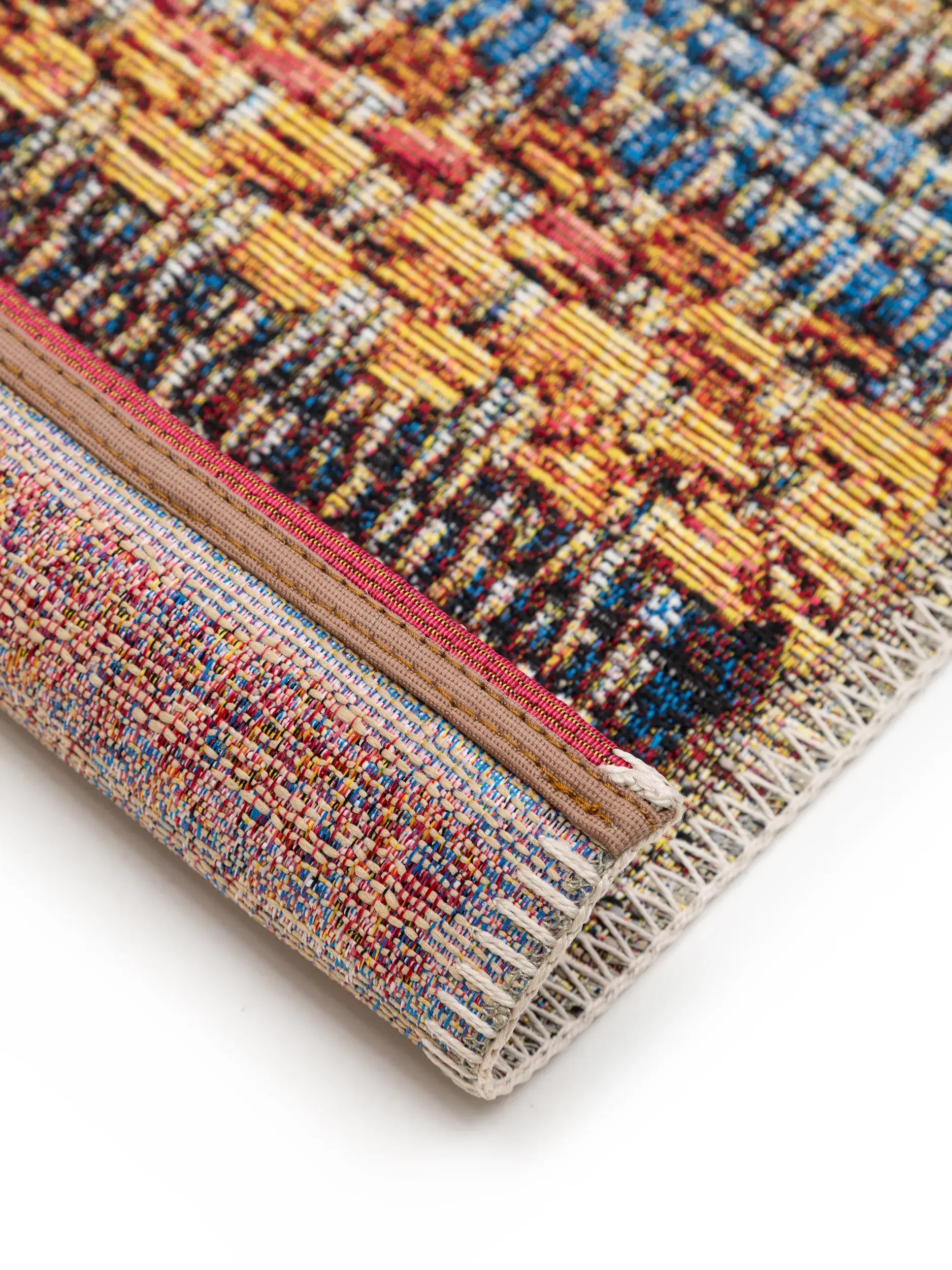 Alfombra de 76% Polipropileno, 24% Poliéster en Multicolor con un pelo de {{Placeholder_Pile Height}} de altura de benuta nest