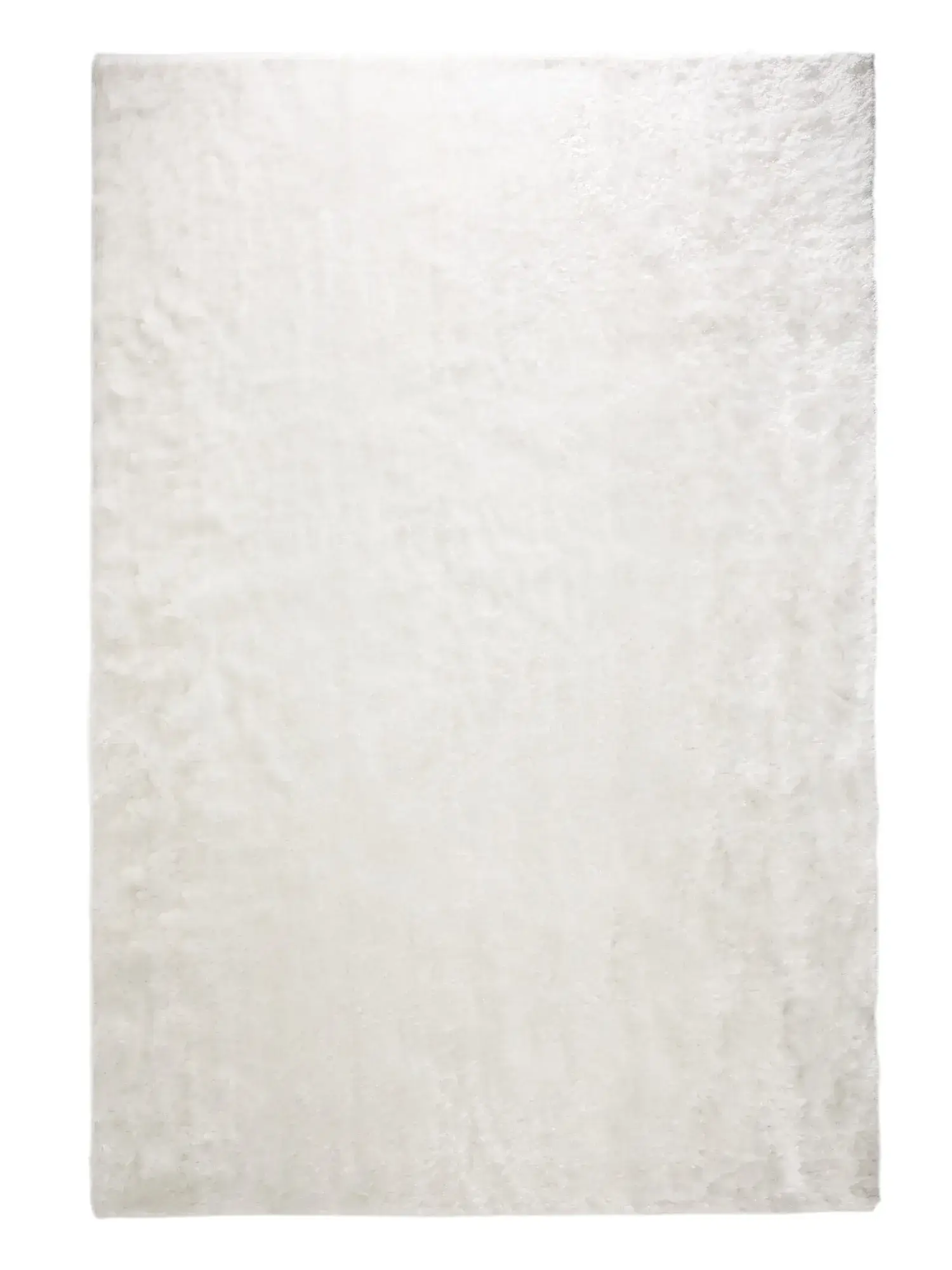 Teppich Whisper aus 100% Polyester in Weiß von benuta Nest