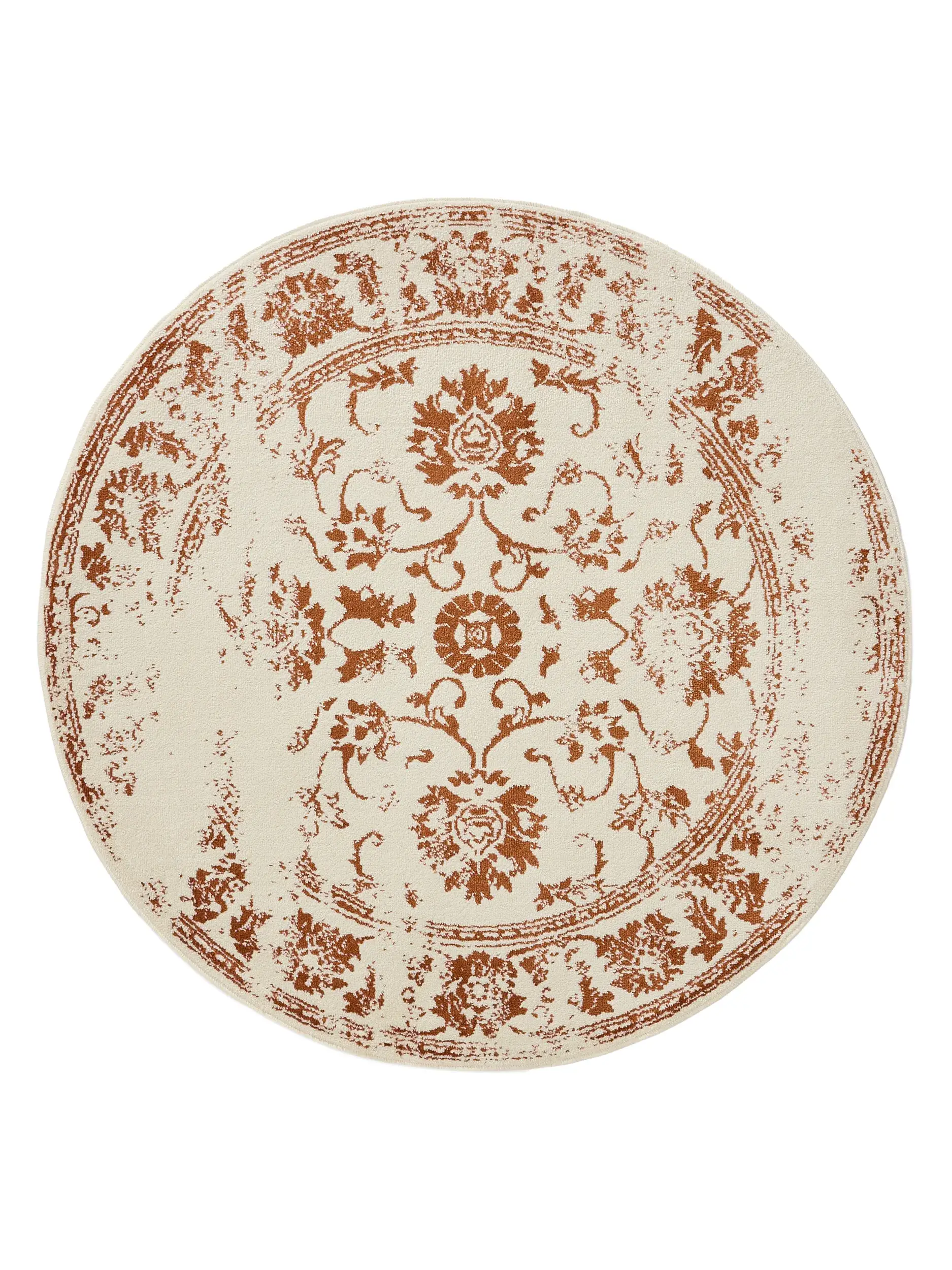 Rug made of 100% Polypropylen in Beige with a 100% Polypropylen high pile by benuta Basic