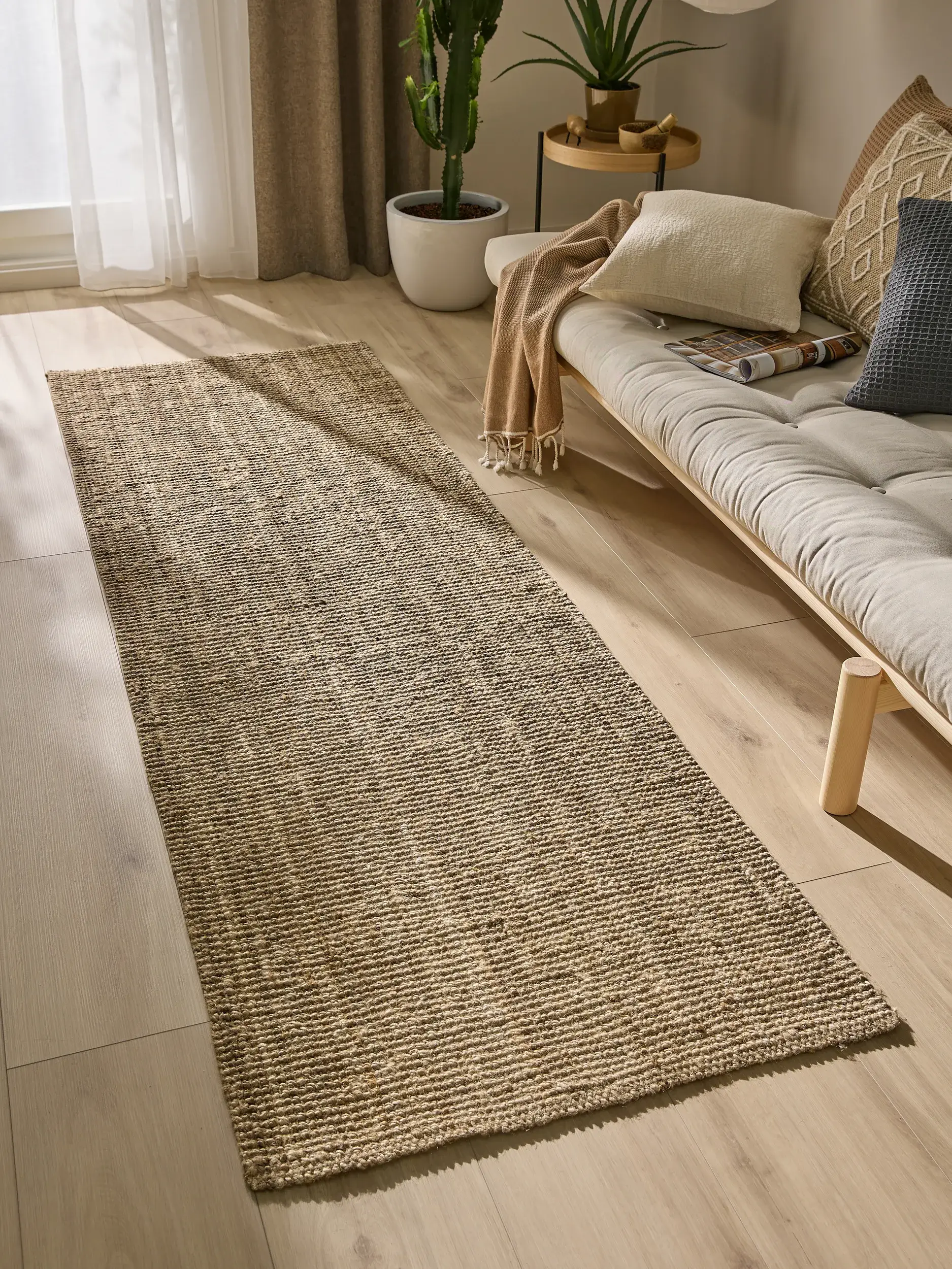 Tappeto Svea di 100% Juta in Marrone di benuta pure