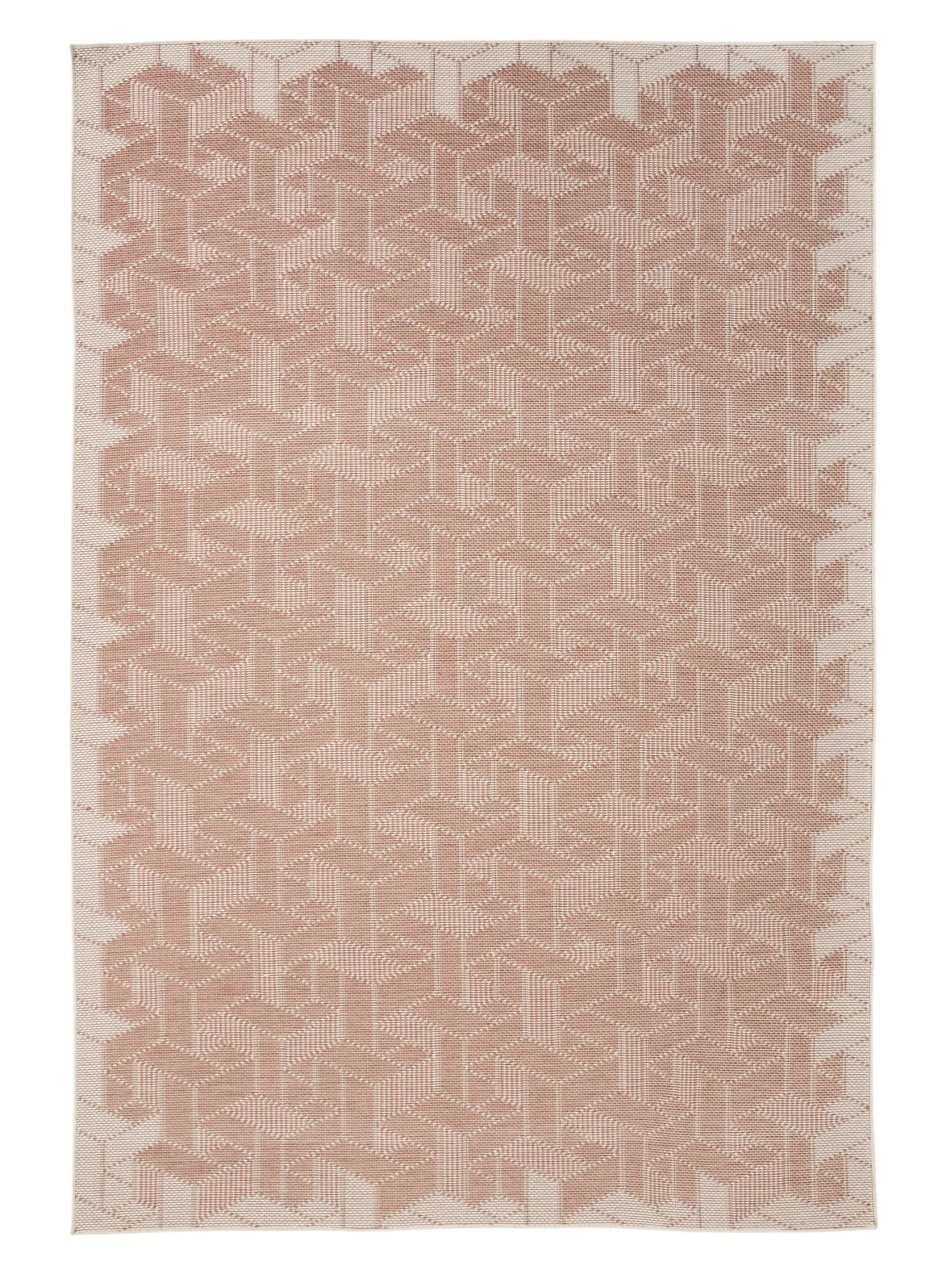Teppich aus 100% Polypropylen in Braun mit 100% Polypropylen hohem Flor von benuta Nest