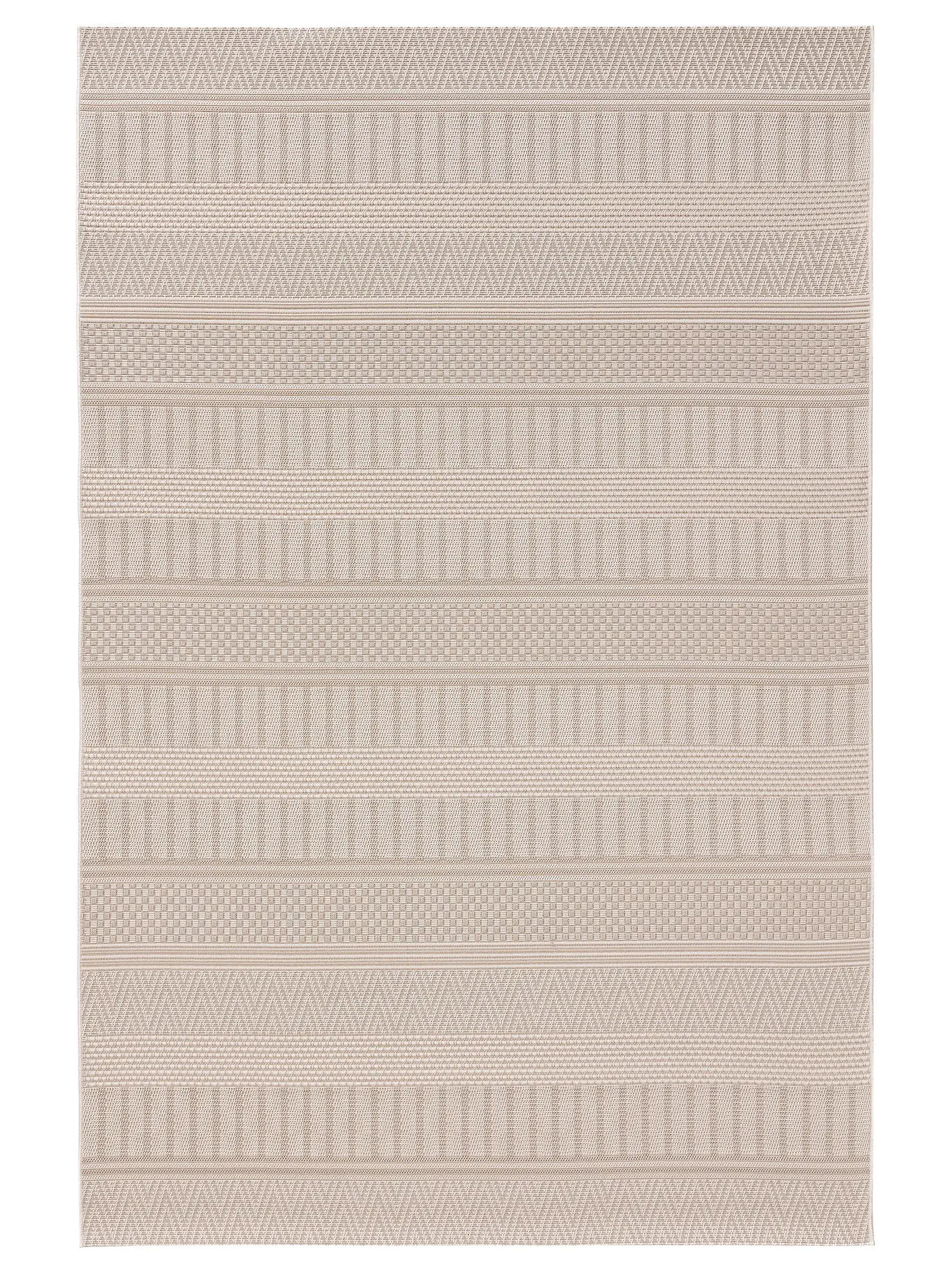 Tappeto di 100% Polipropilene in Beige con pelo alto 100% Polipropilene da benuta nest