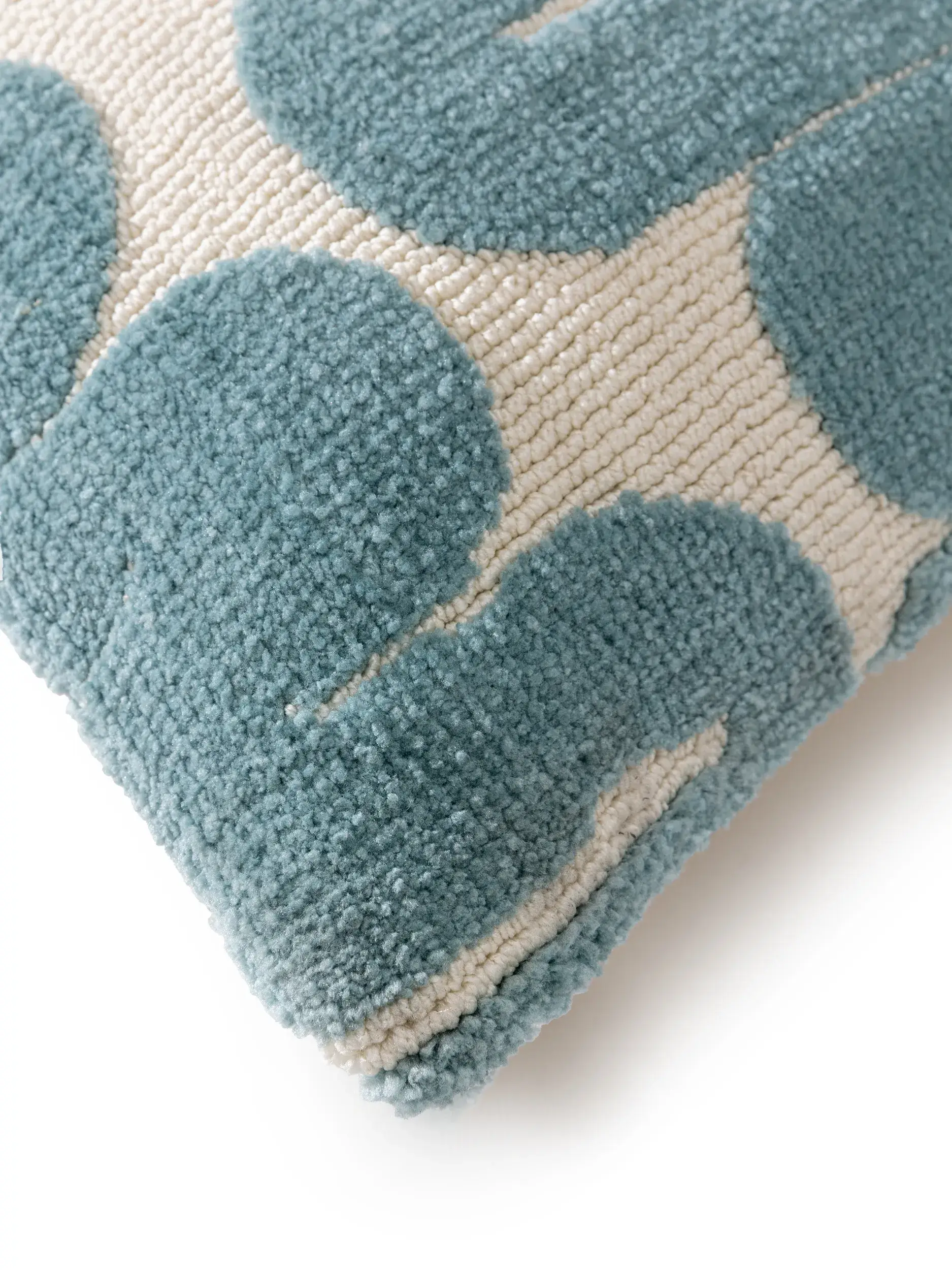 Housse de coussin Ally Menthe en motif Abstrait en 100% Polyester (Microfibres) de benuta POP