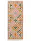 Handgewebter Kelim Zohra Multicolor/Beige