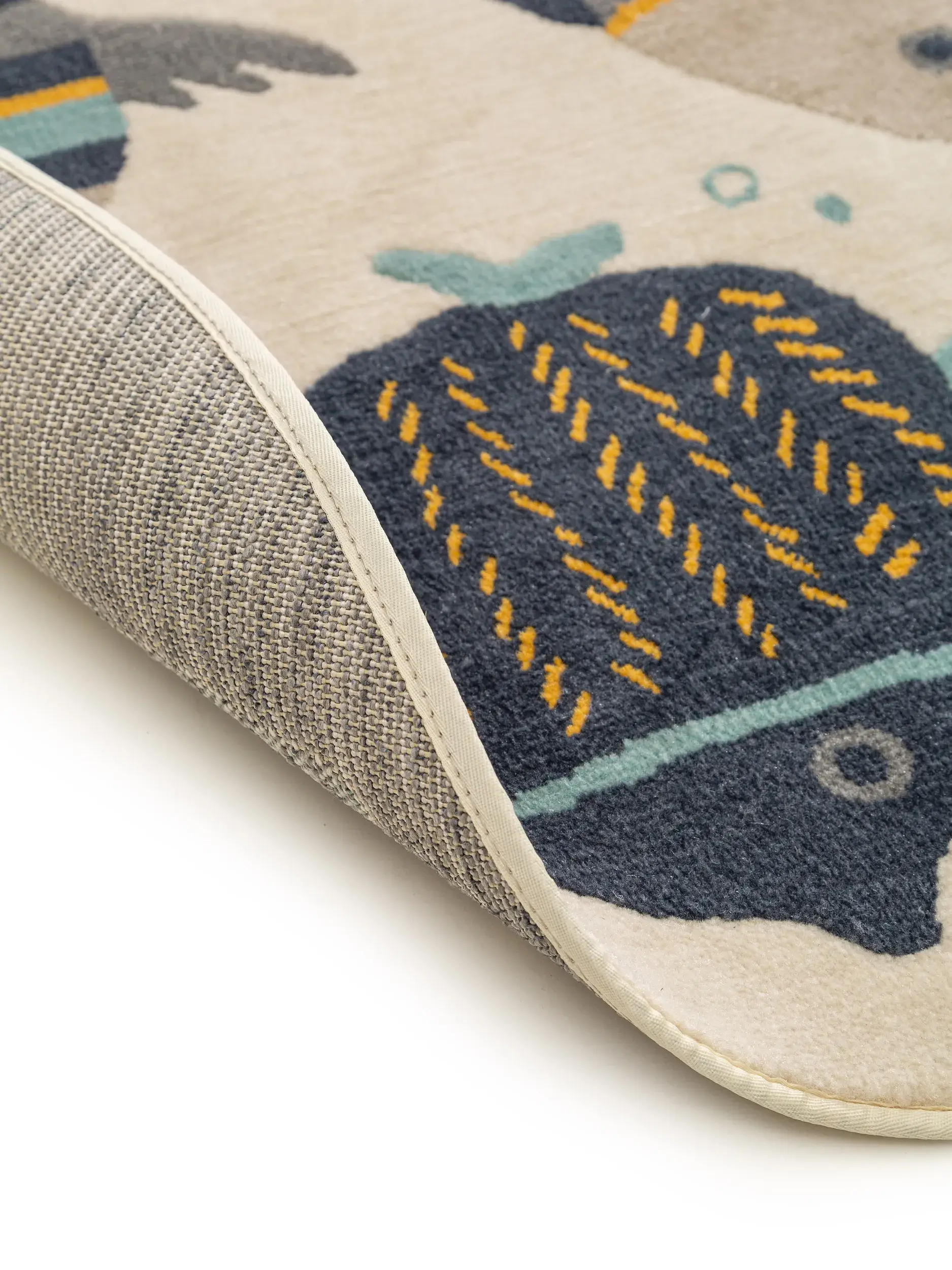 Rug made of 100% Polypropylen in Multicolour with a 100% Polypropylen high pile by Lytte