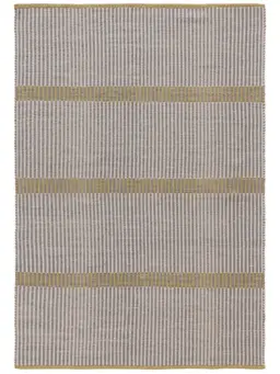 Wollteppich Assos Grün