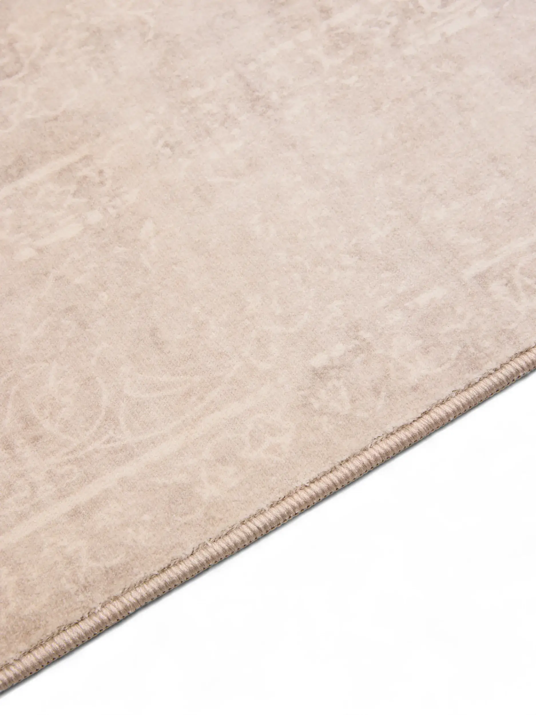 Teppe av 100% Polyester i Beige med 100% Polyester høy lugg fra benuta Nest