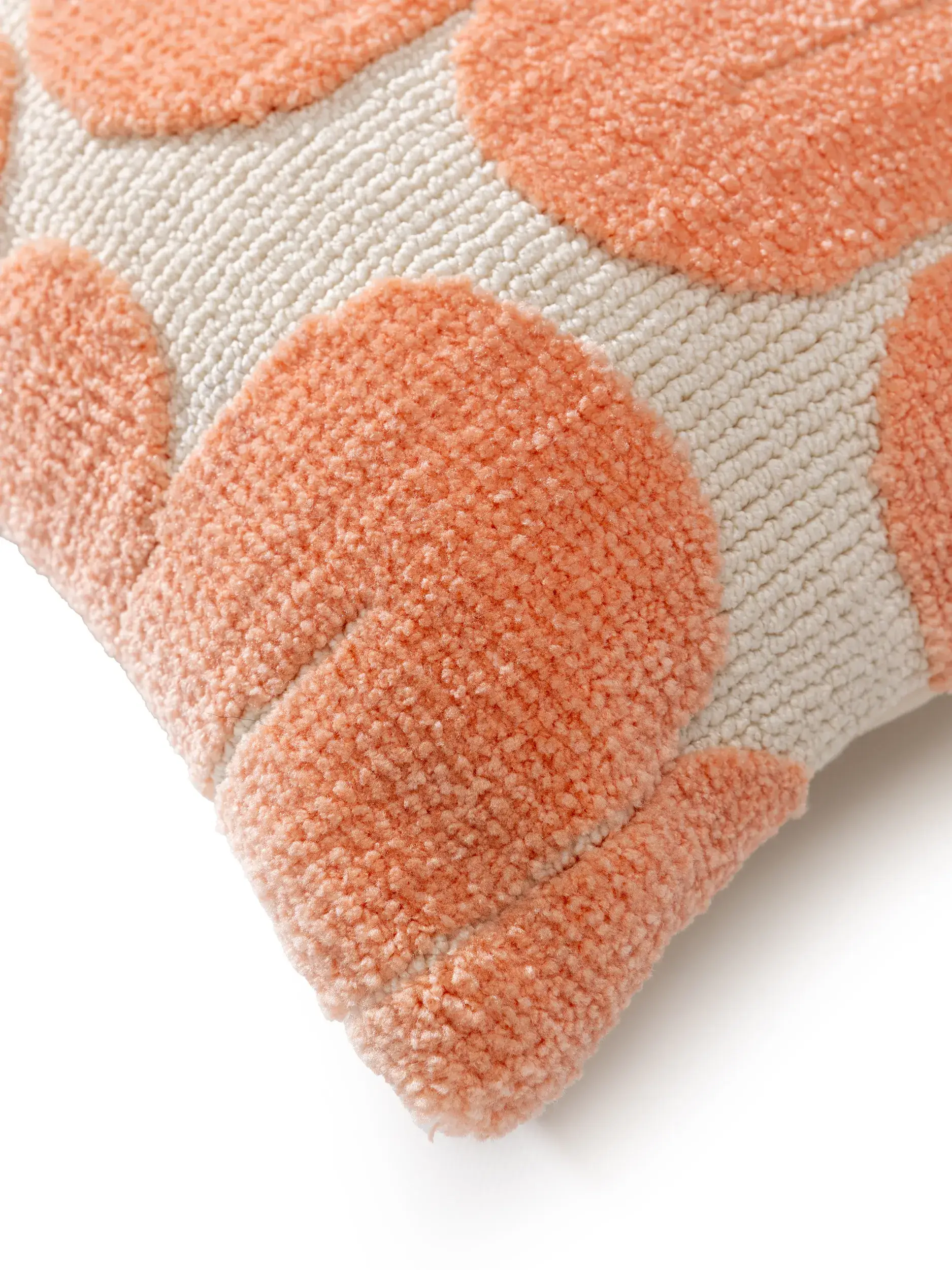 Copricuscino Ally Arancio in Astratto-ontwerp van 100% Poliestere (Microfibra) door benuta POP