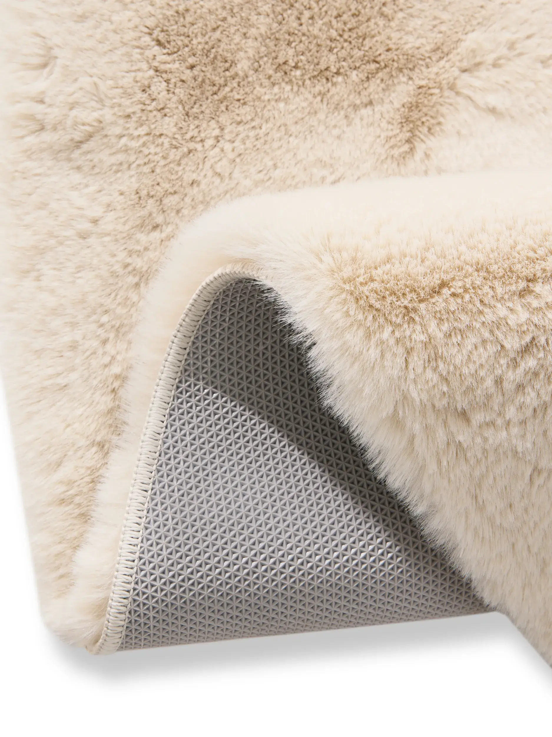 Teppich Dave aus 100% Polyester in Beige von benuta Nest