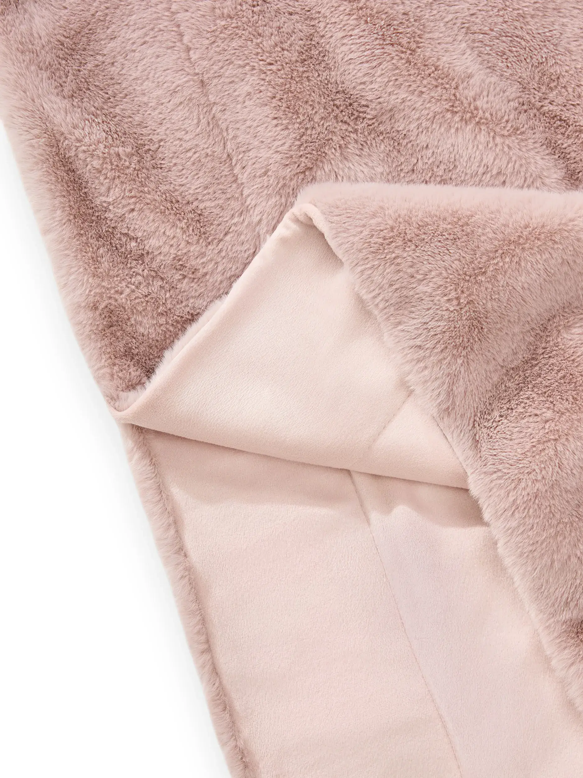 Kuscheldecke Dave Rosa im Design  aus  von benuta Nest