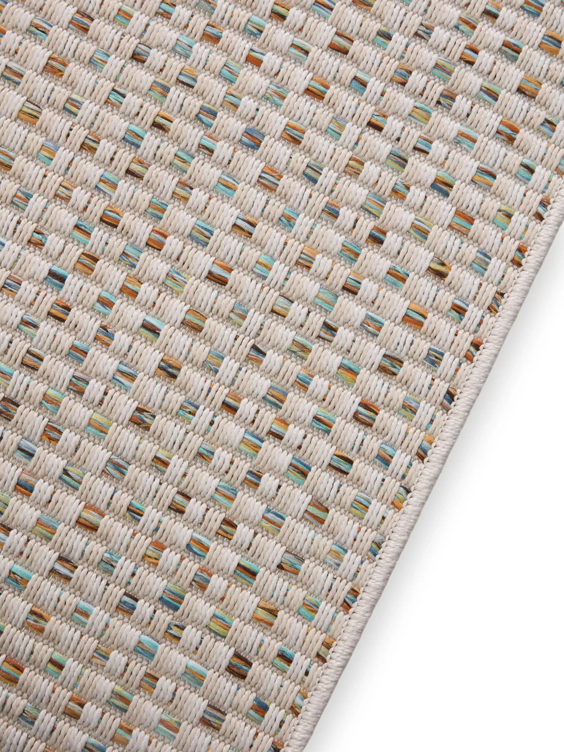 Rug made of 100% Polypropylen in Beige with a 100% Polypropylen high pile by benuta Nest