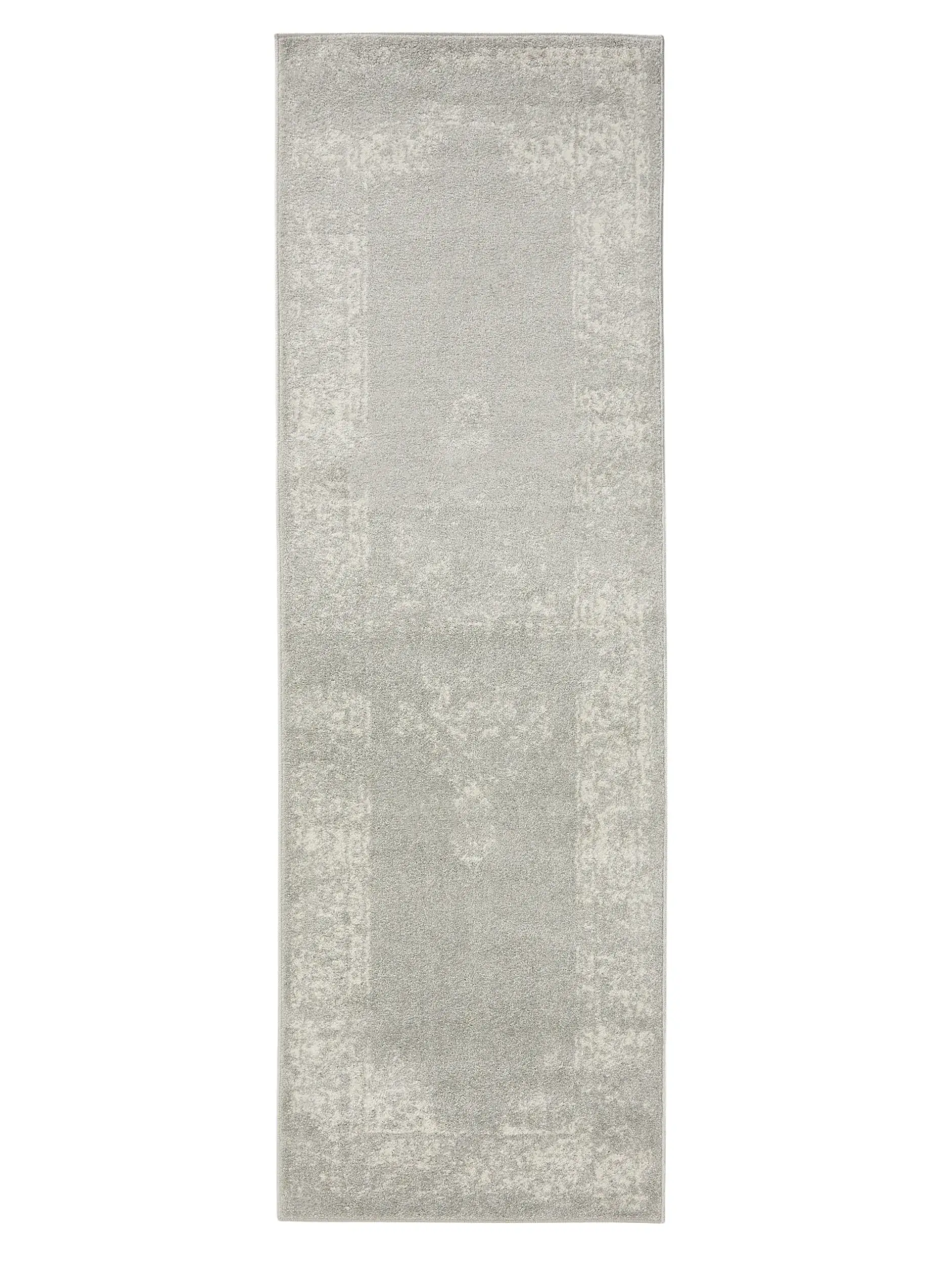 Rug made of 100% Polypropylen in Taupe with a 100% Polypropylen high pile by benuta Basic