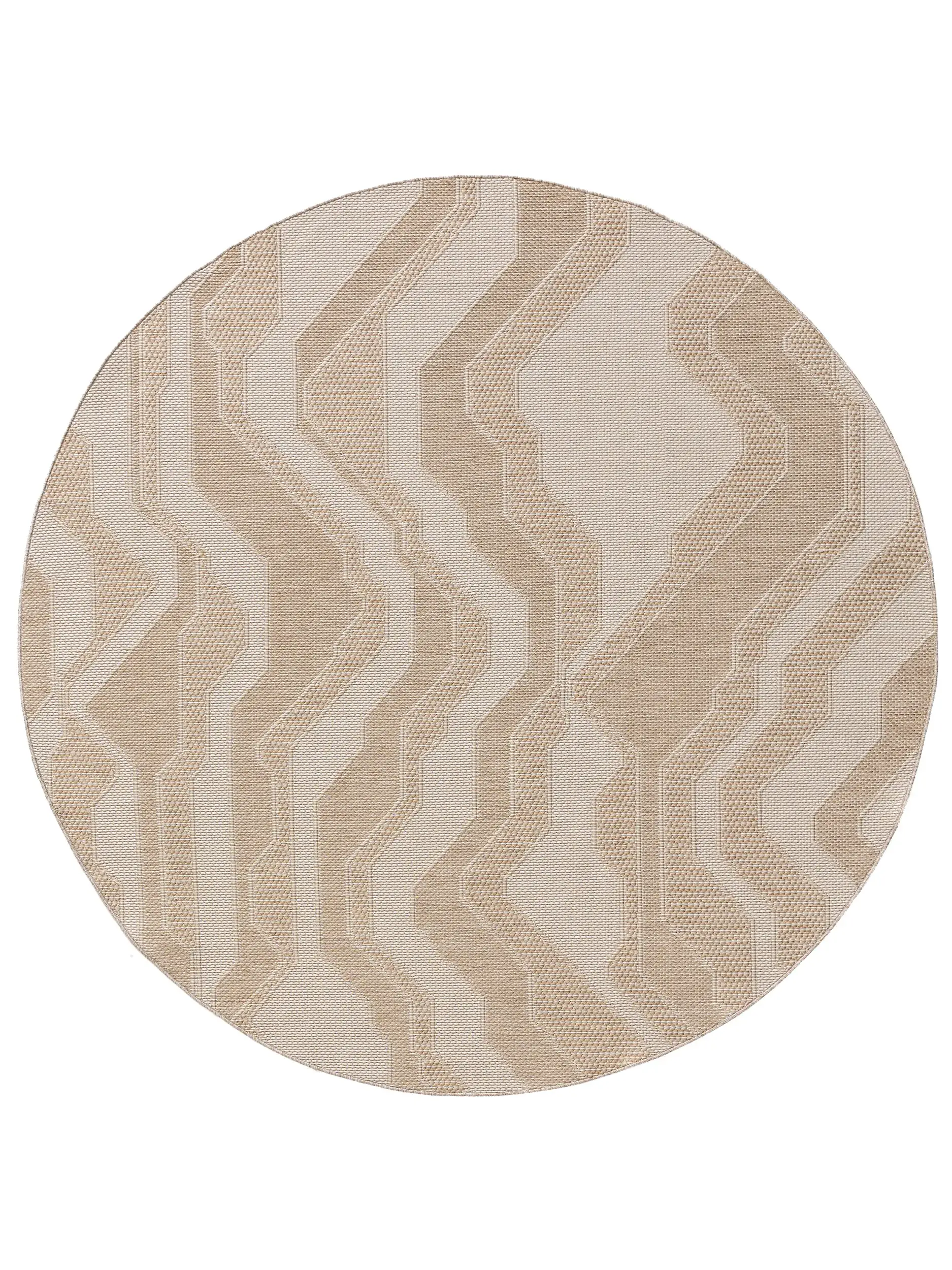 Rug made of 100% Polypropylen in White with a 100% Polypropylen high pile by benuta Nest