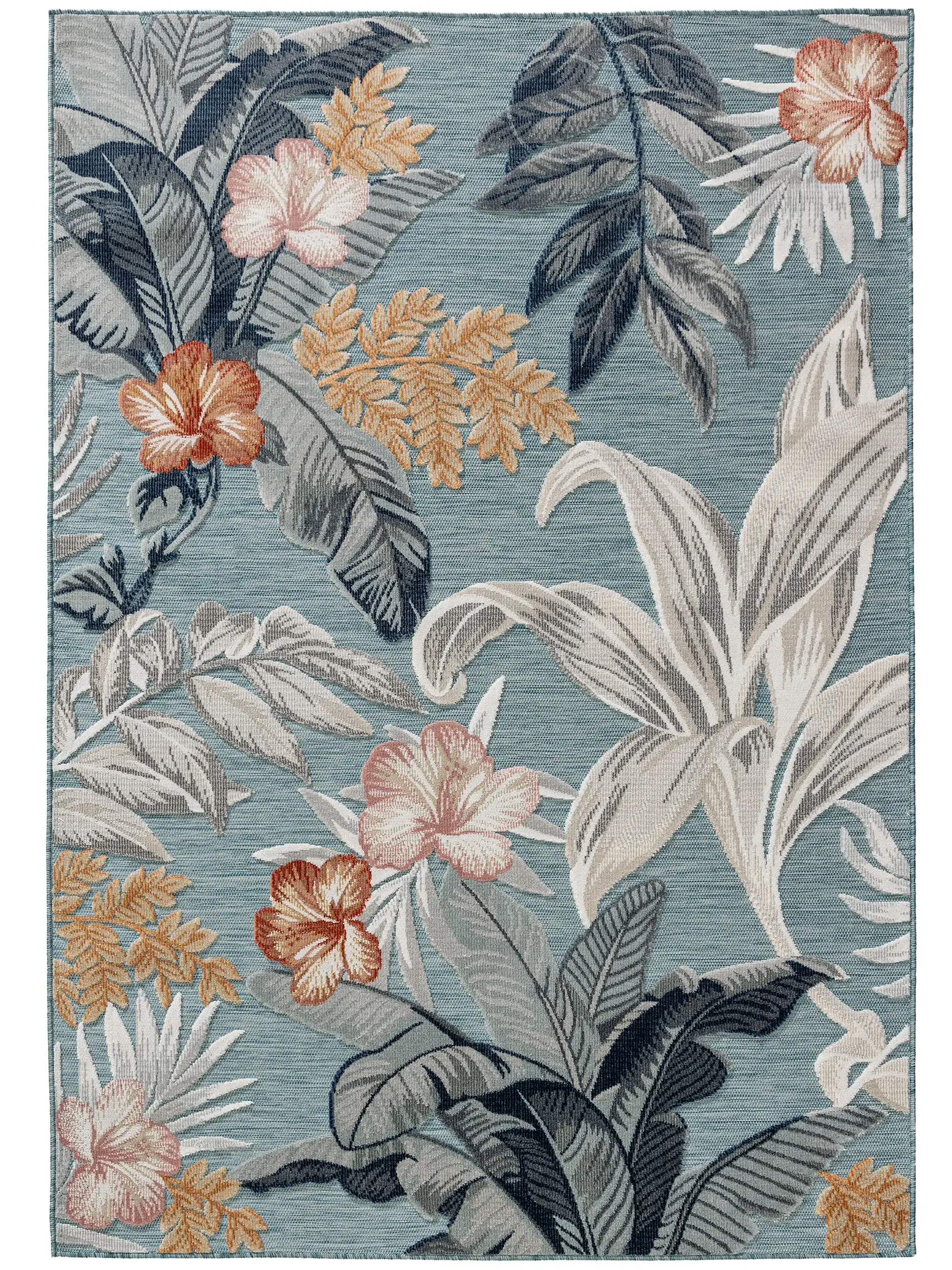 Rug made of 100% Polypropylen in Multicolour with a 100% Polypropylen high pile by benuta Basic