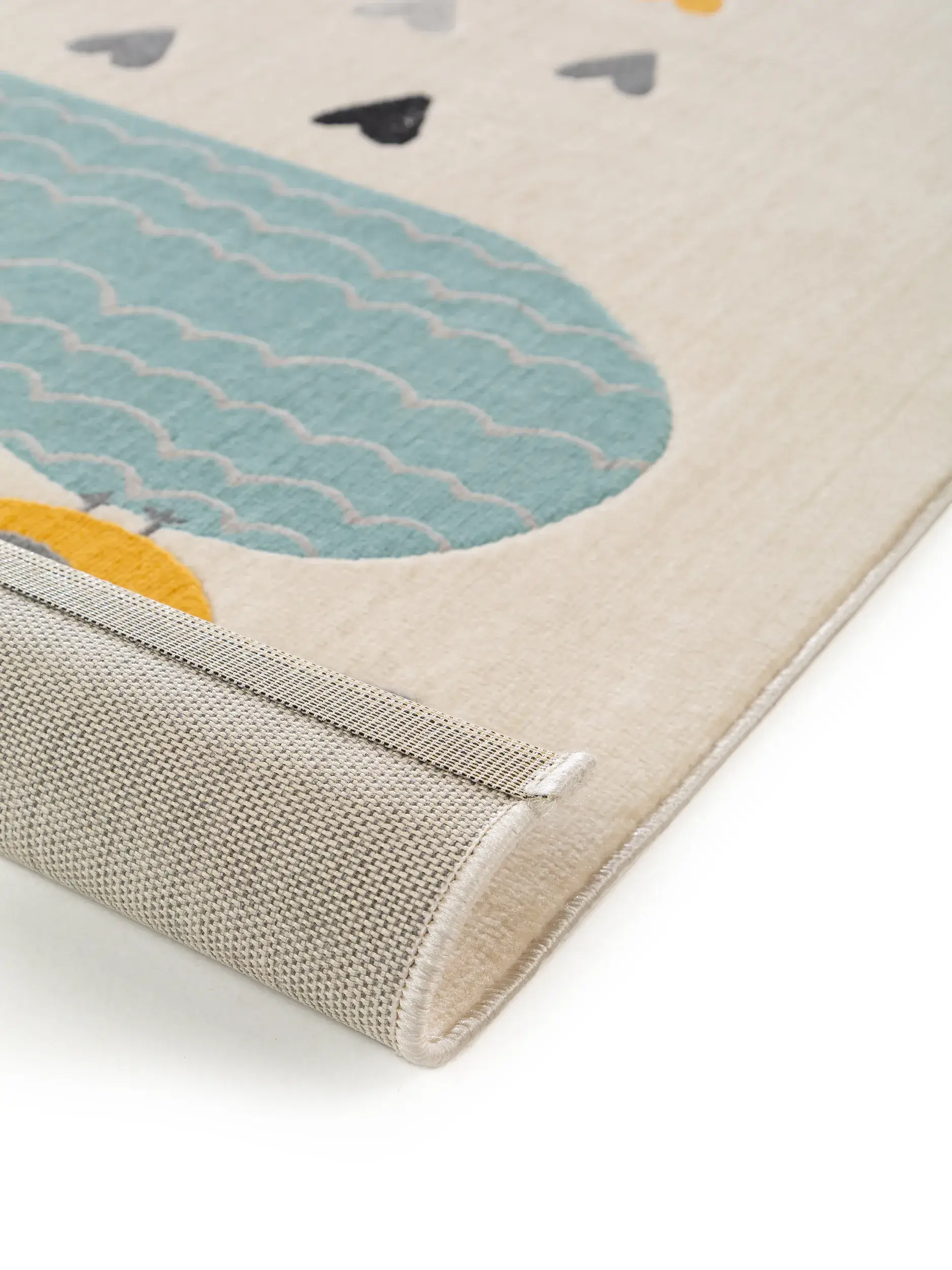 Tapis en 100% Polypropylène en Beige avec une pile de 100% Polypropylène de hauteur de Lytte