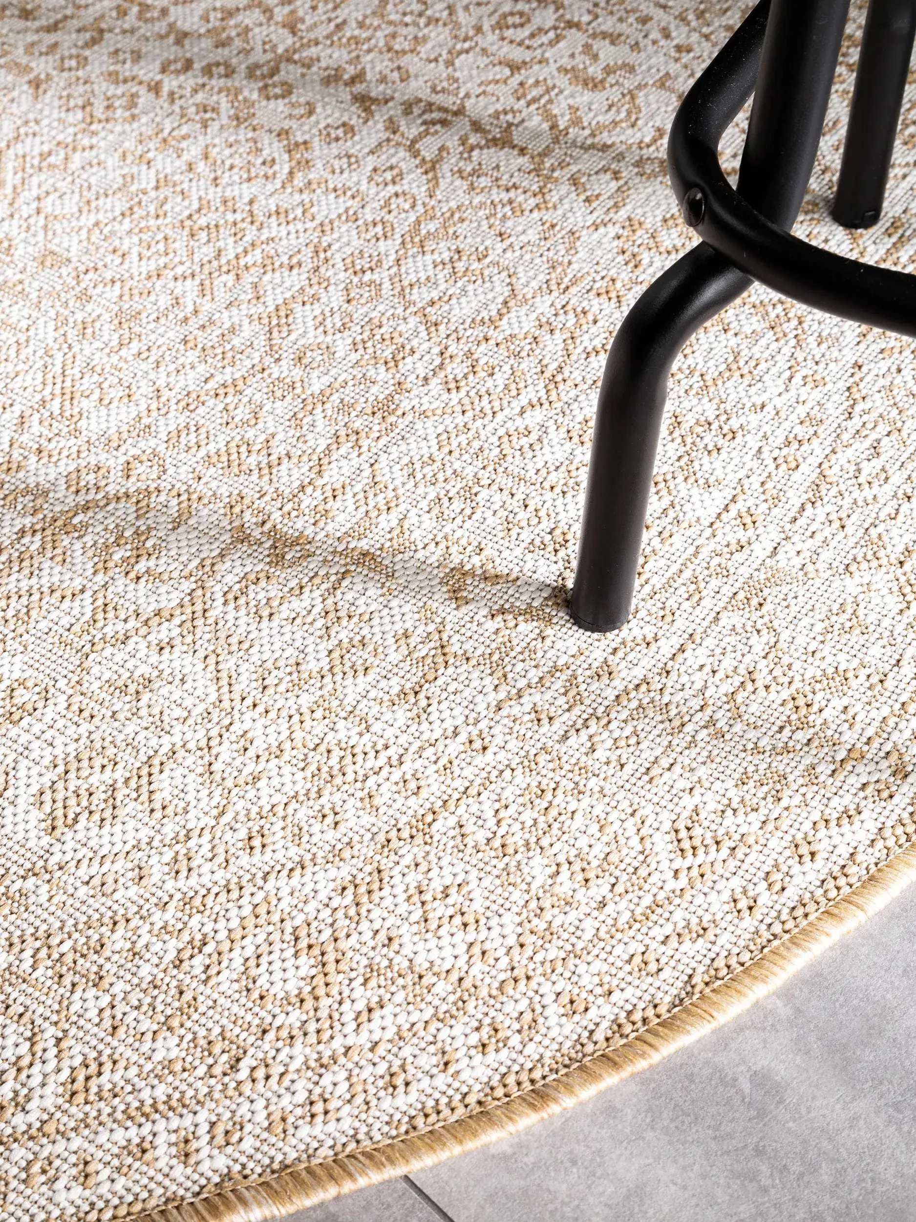 Teppich Cleo aus 100% Polypropylen in Beige von benuta Nest