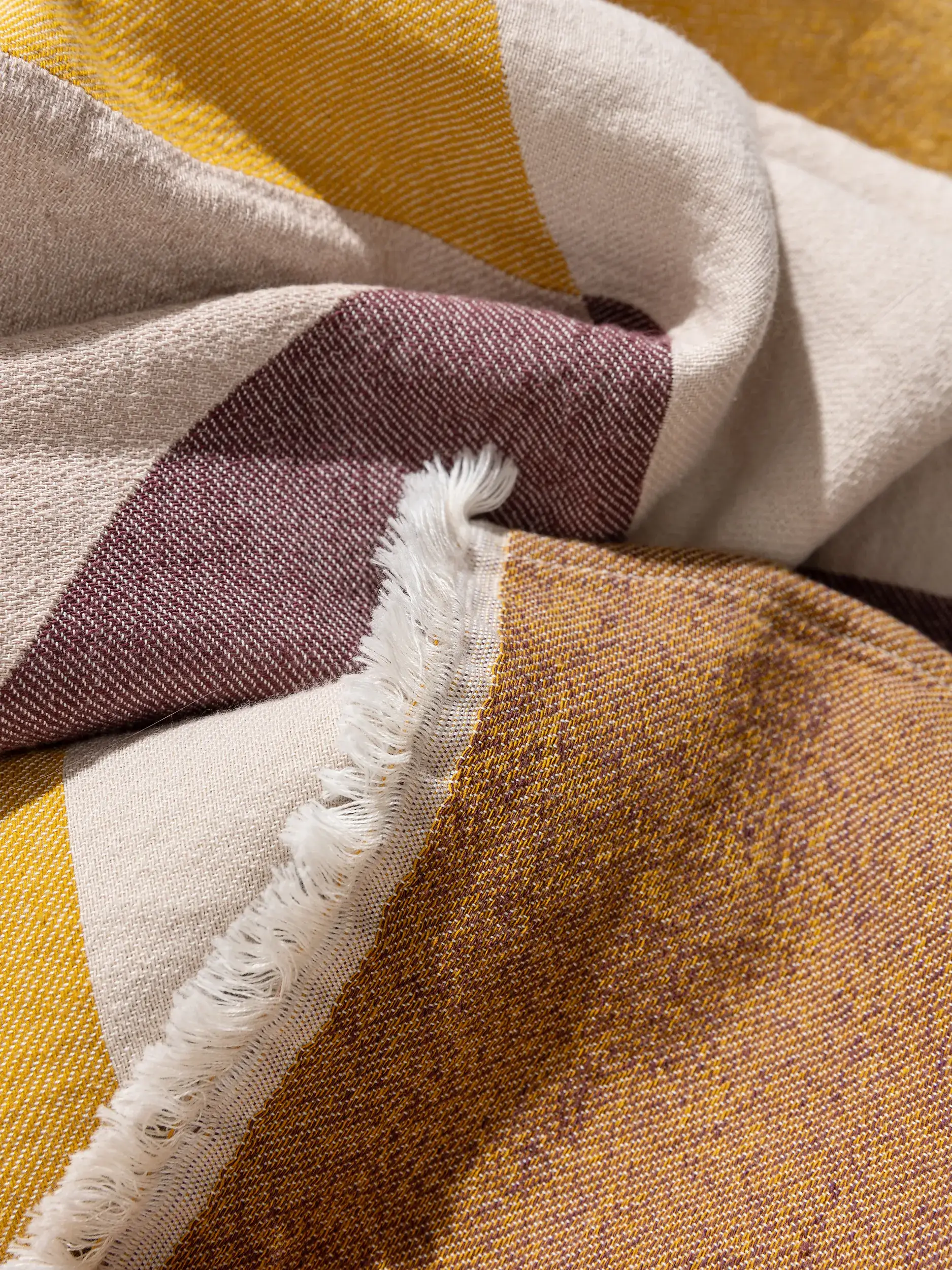 Baumwolldecke Leoni Multicolor im Design  aus  von benuta Nest
