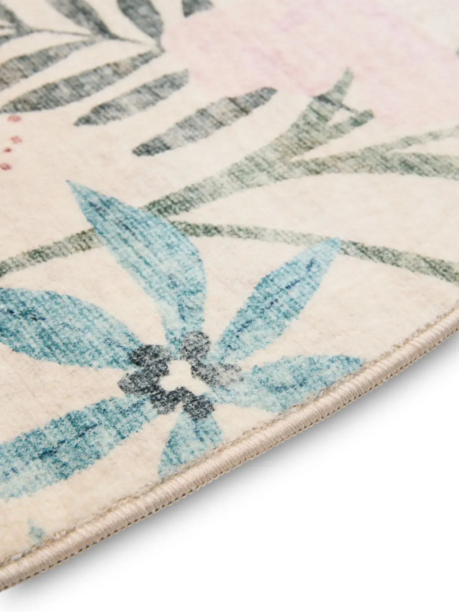 Teppich aus 100% Polyester in Multicolor mit 100% Polyester hohem Flor von benuta Nest